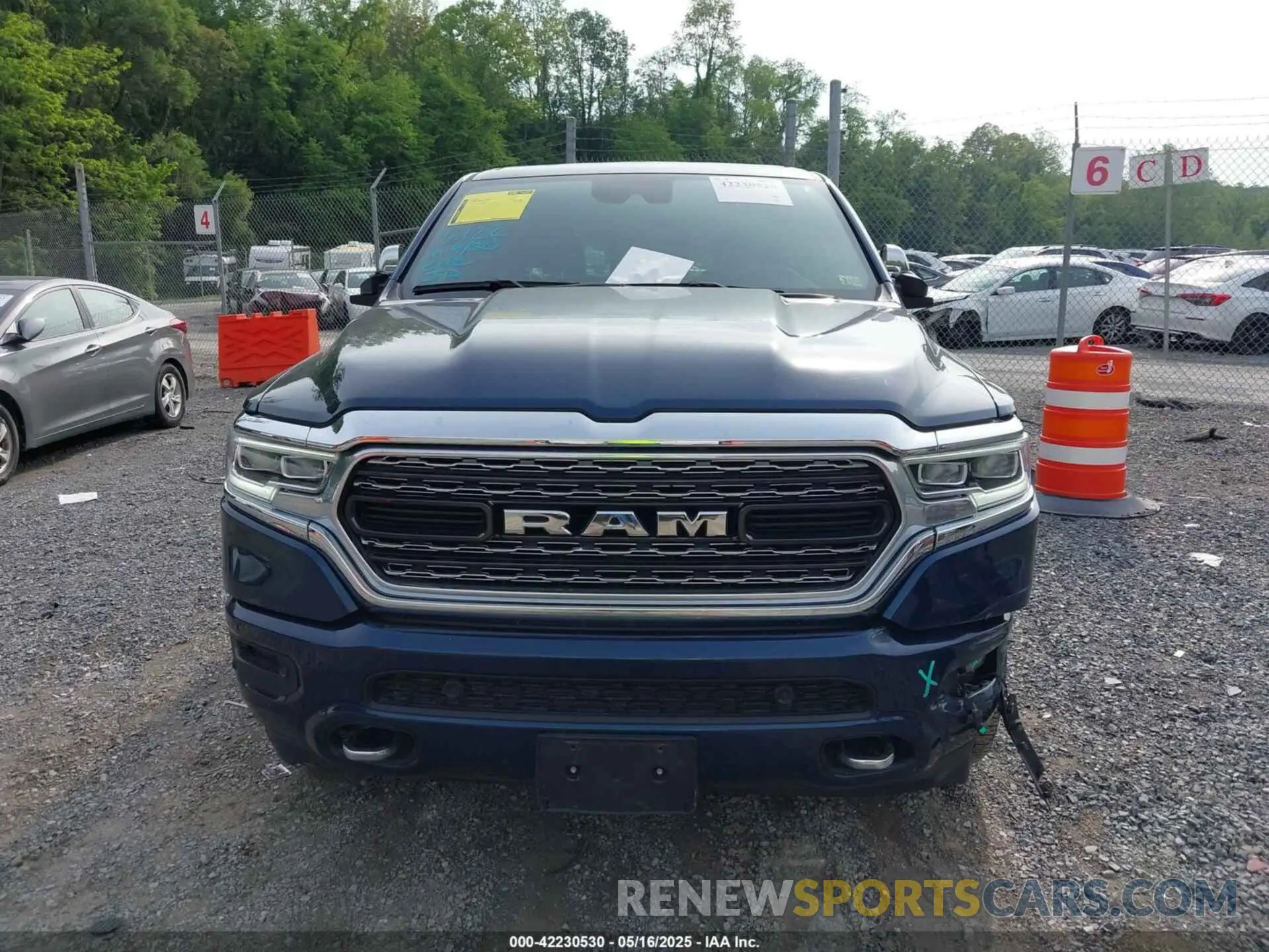 13 Photograph of a damaged car 1C6SRFHT9LN343856 RAM 1500 2020