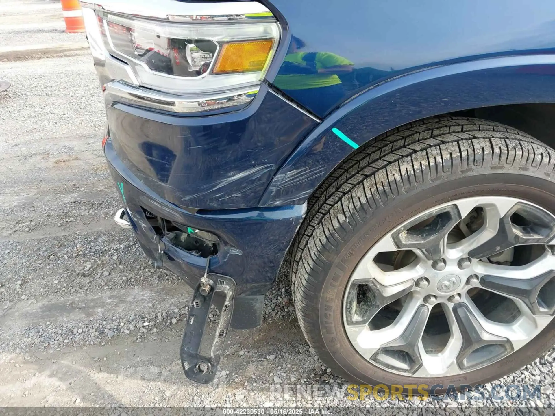 18 Photograph of a damaged car 1C6SRFHT9LN343856 RAM 1500 2020