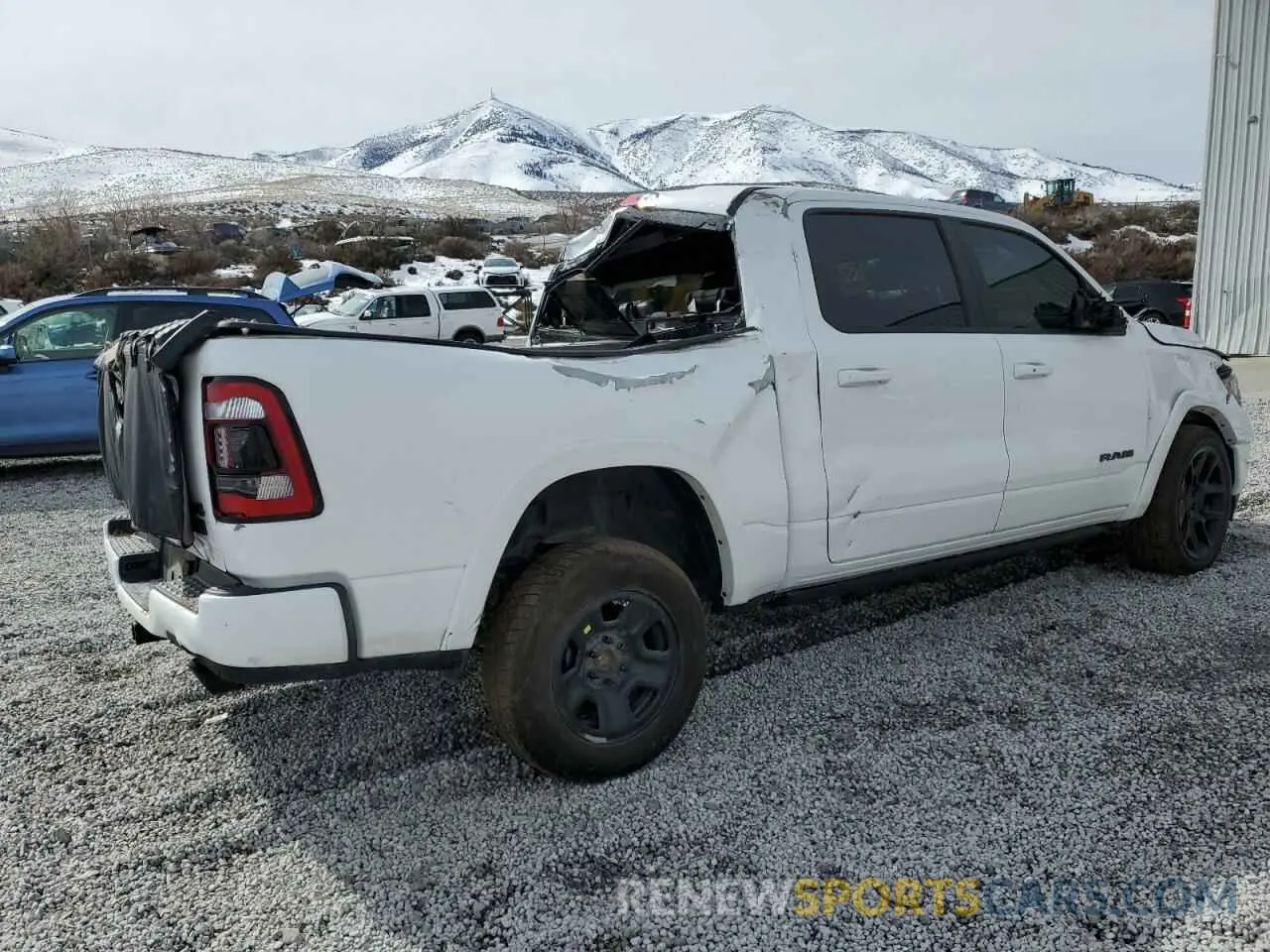 3 Photograph of a damaged car 1C6SRFJM9LN217208 RAM 1500 2020
