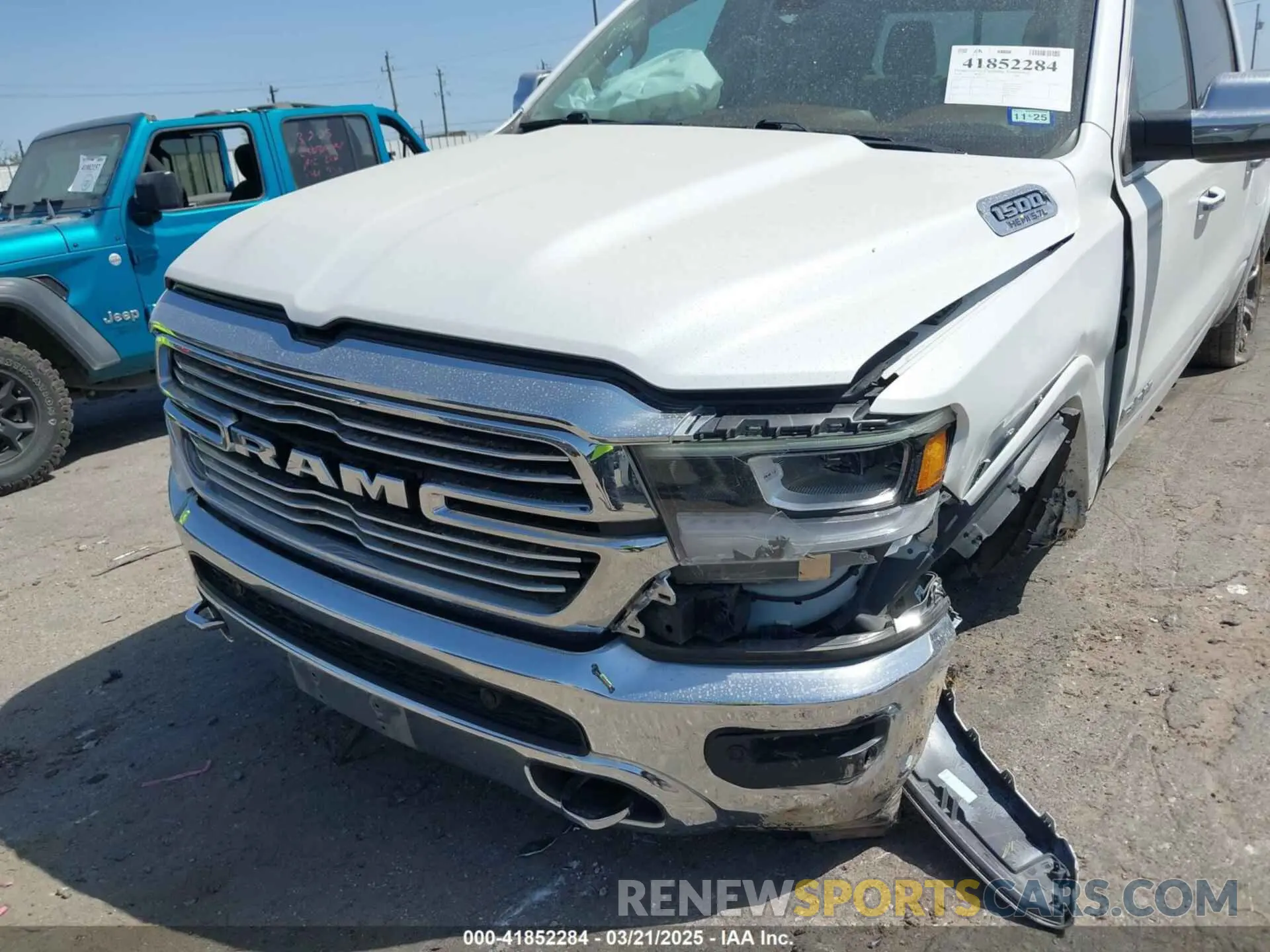 6 Photograph of a damaged car 1C6SRFJT0LN151641 RAM 1500 2020