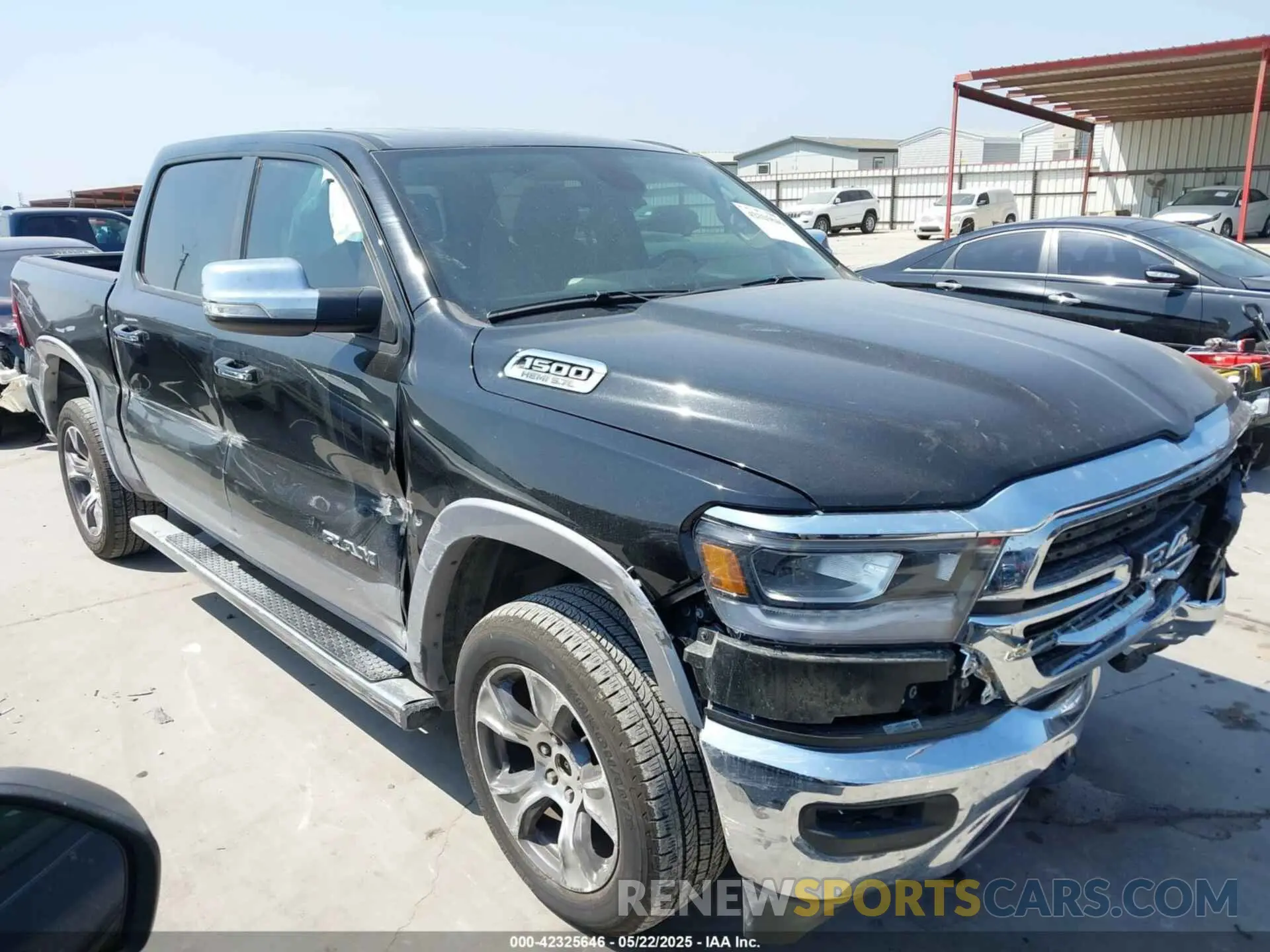 1 Photograph of a damaged car 1C6SRFJT0LN323862 RAM 1500 2020