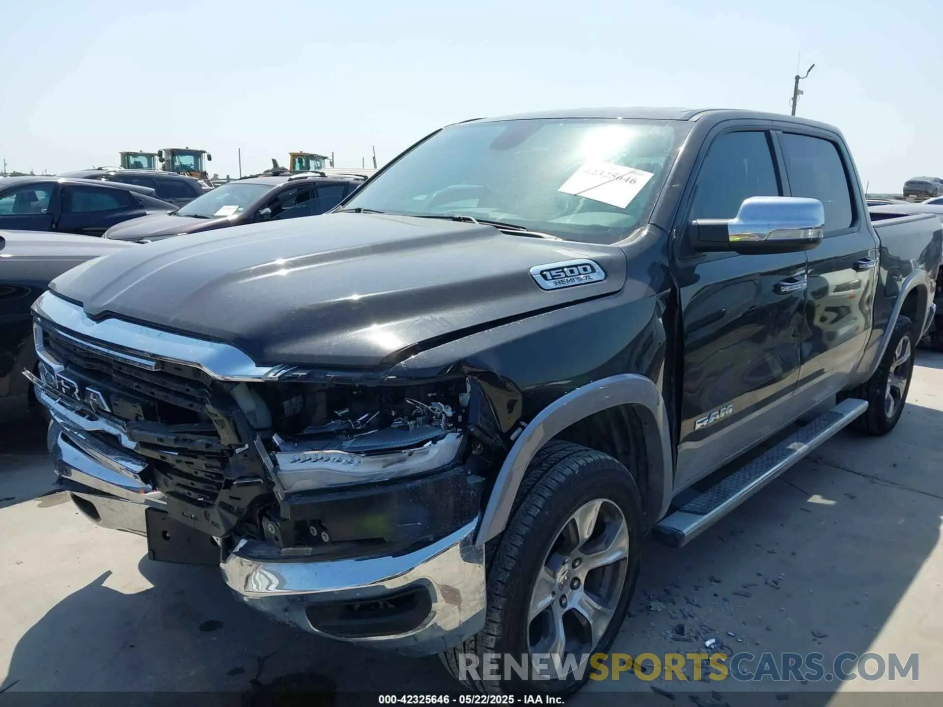 2 Photograph of a damaged car 1C6SRFJT0LN323862 RAM 1500 2020