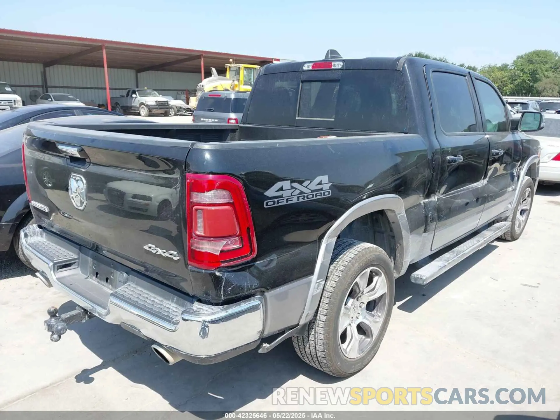 4 Photograph of a damaged car 1C6SRFJT0LN323862 RAM 1500 2020