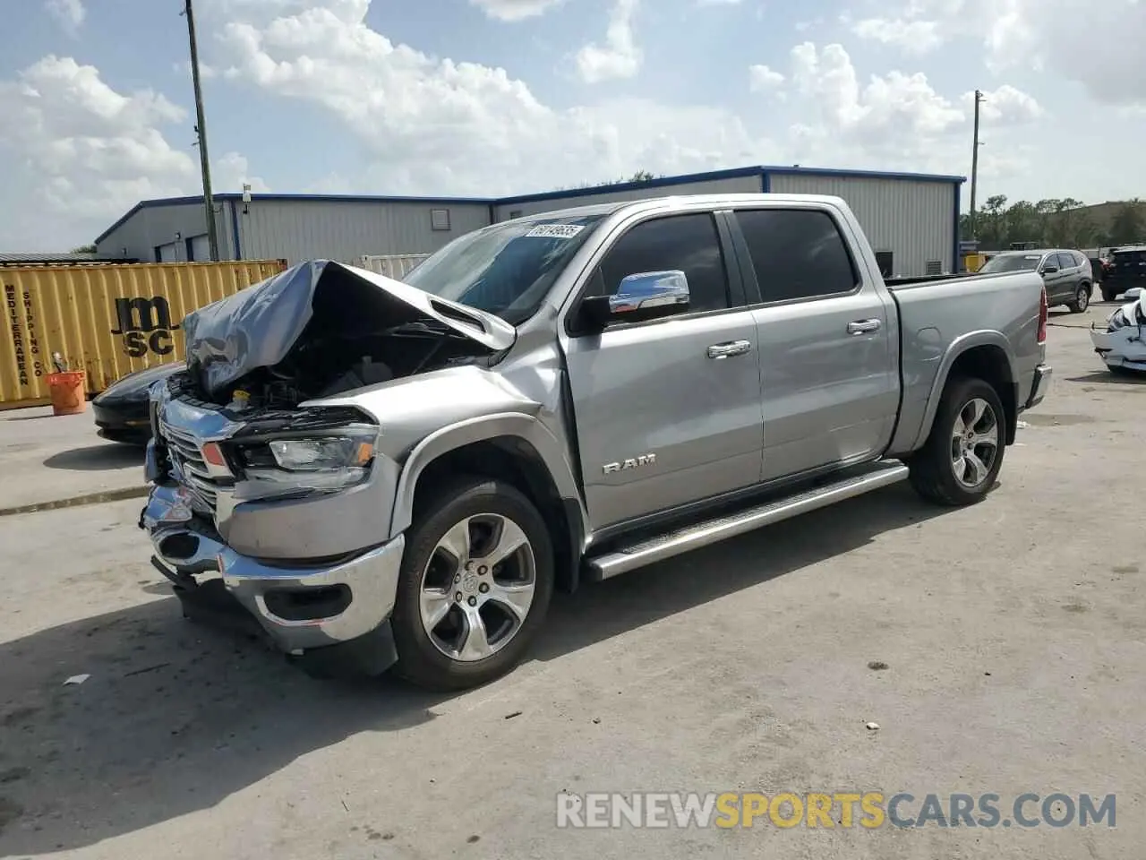 1 Photograph of a damaged car 1C6SRFJT1LN251604 RAM 1500 2020