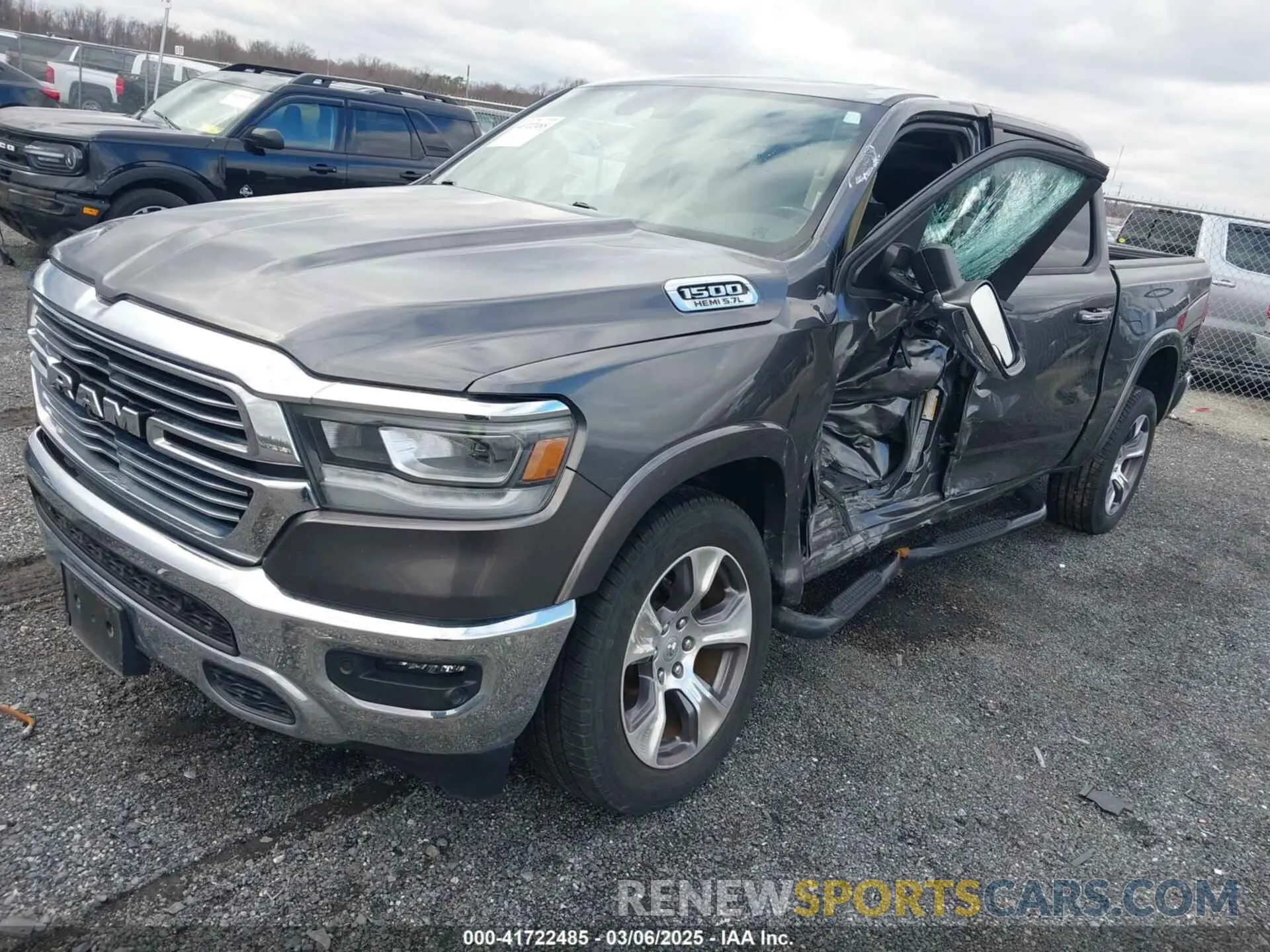 2 Photograph of a damaged car 1C6SRFJT1LN327290 RAM 1500 2020