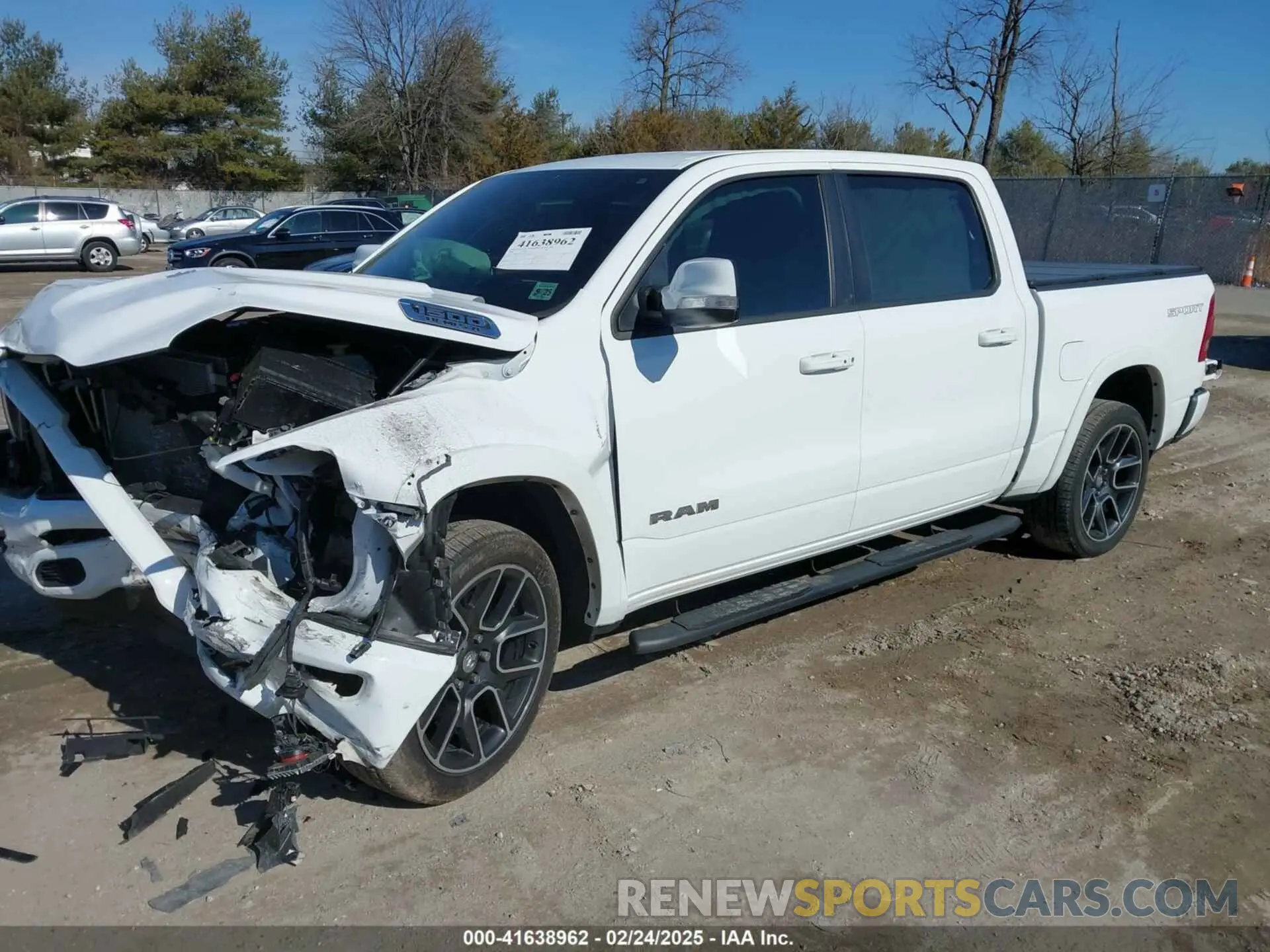 2 Photograph of a damaged car 1C6SRFJT1LN358412 RAM 1500 2020