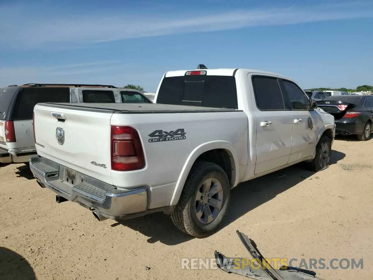 3 Photograph of a damaged car 1C6SRFJT2LN134534 RAM 1500 2020