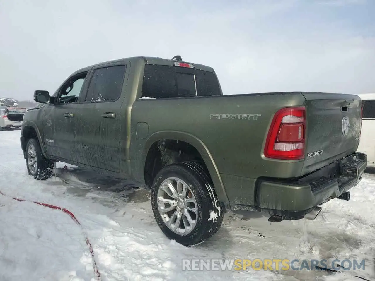 2 Photograph of a damaged car 1C6SRFJT2LN275653 RAM 1500 2020