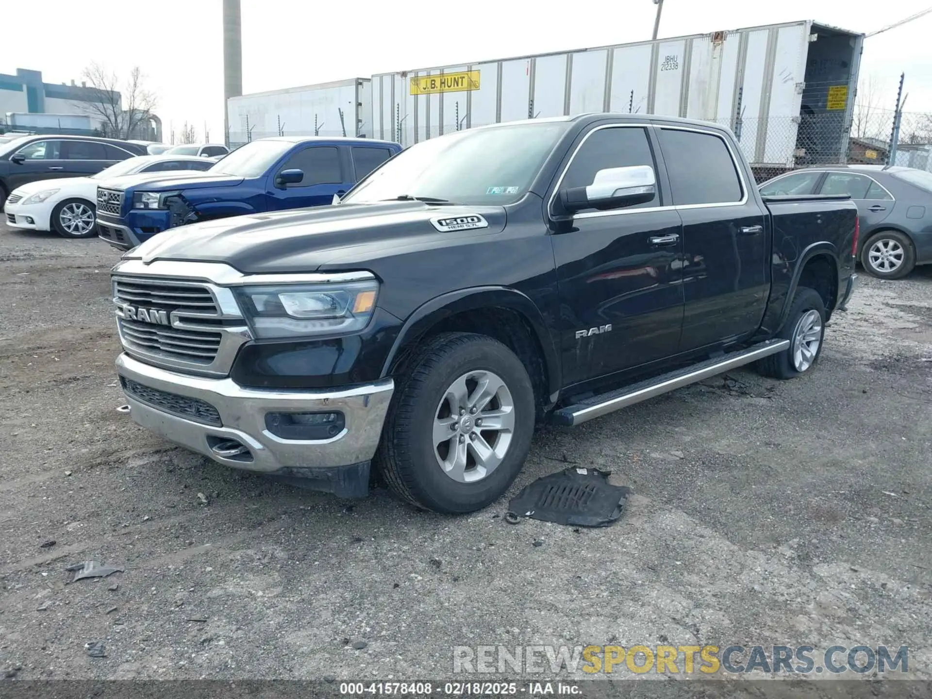 2 Photograph of a damaged car 1C6SRFJT2LN329405 RAM 1500 2020