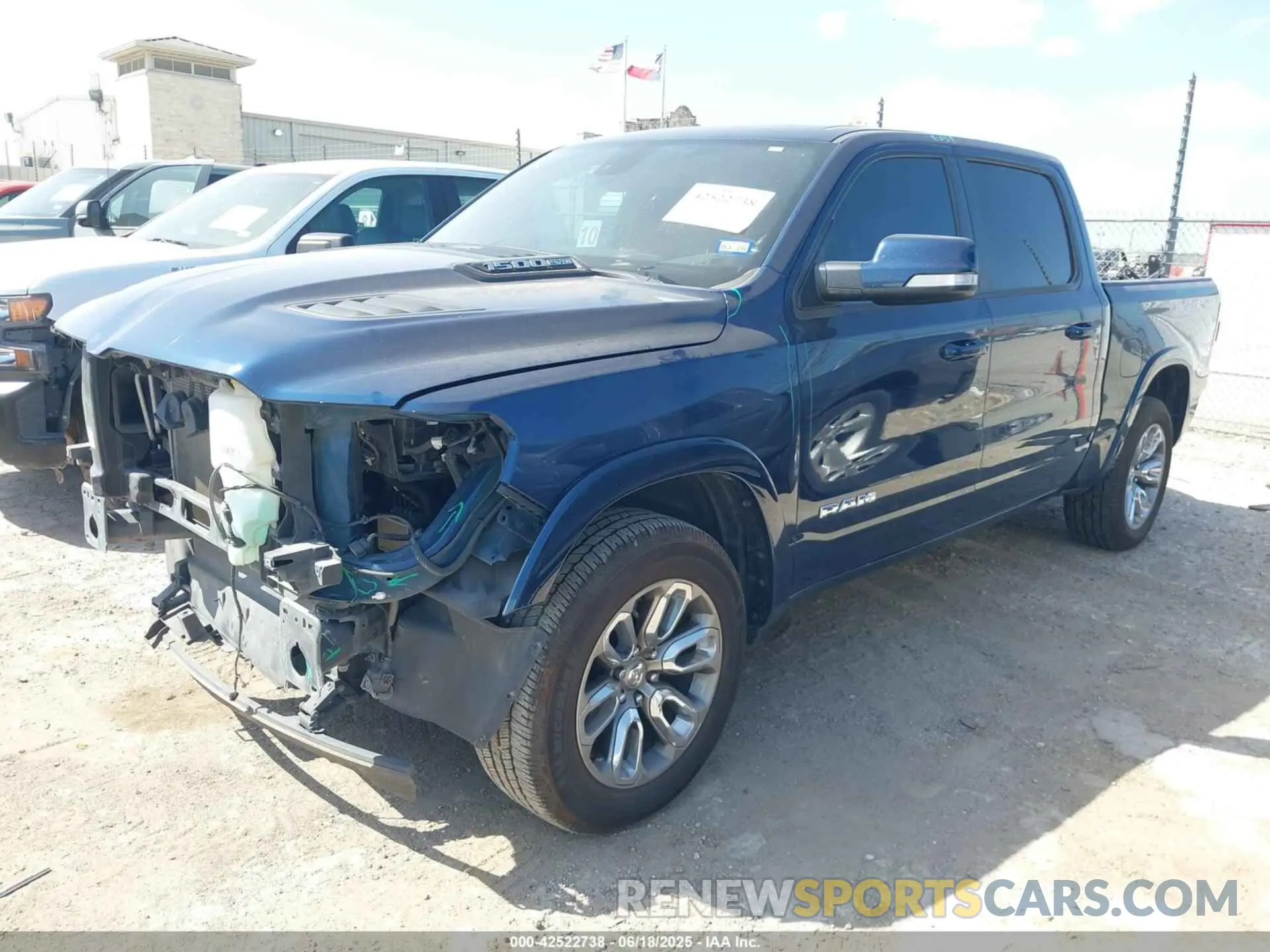 2 Photograph of a damaged car 1C6SRFJT4LN177790 RAM 1500 2020