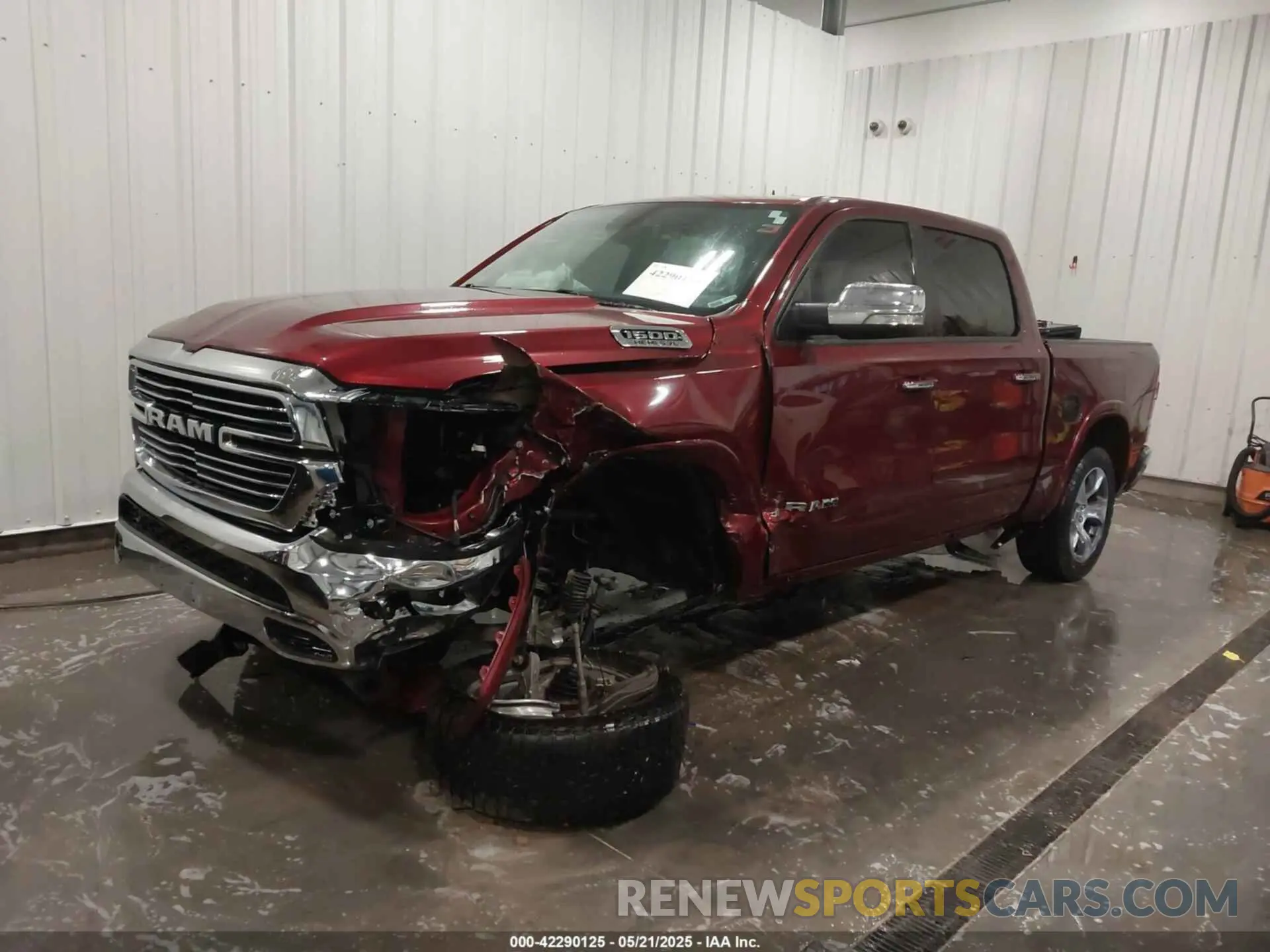 2 Photograph of a damaged car 1C6SRFJT5LN109384 RAM 1500 2020