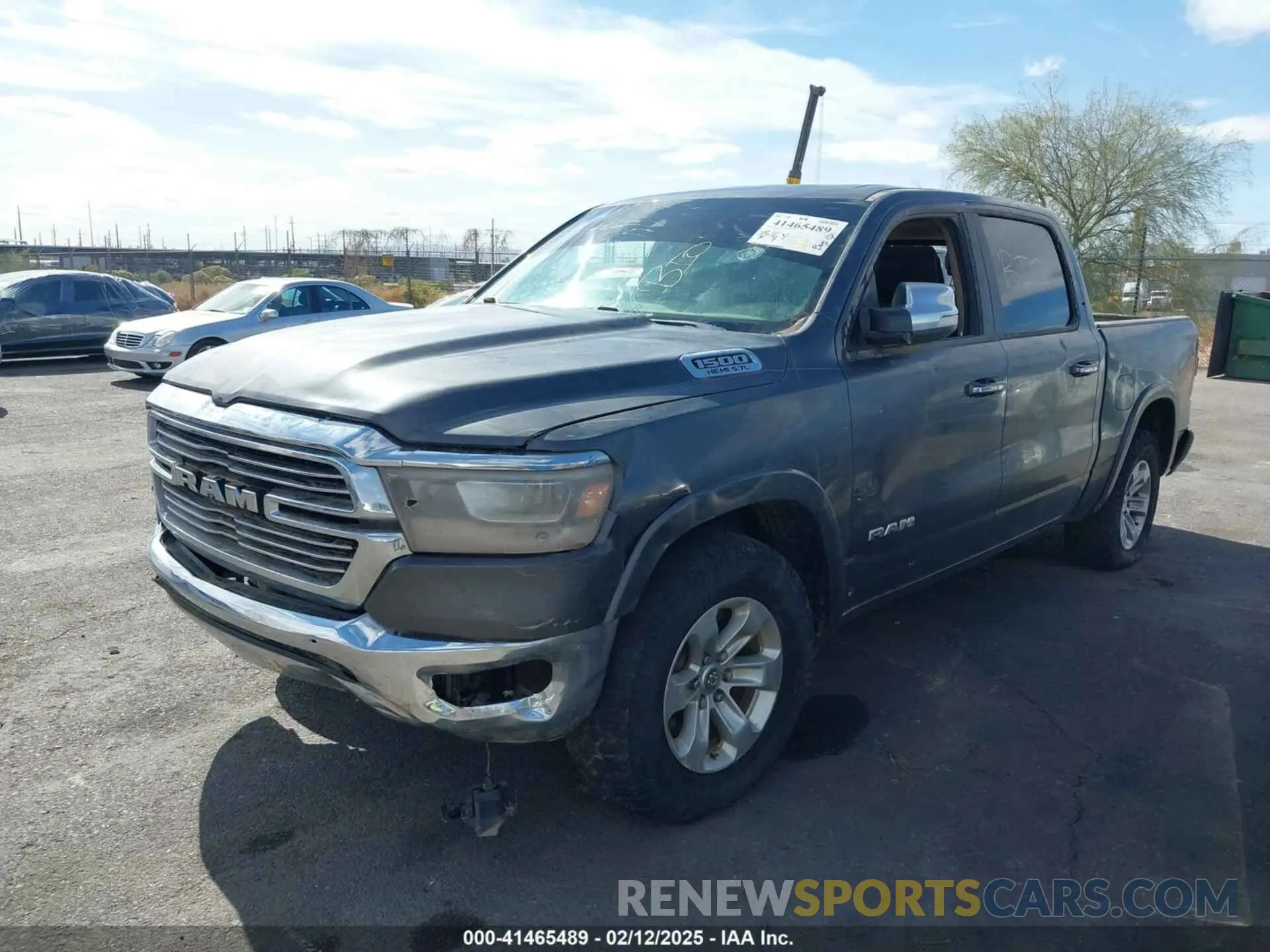 2 Photograph of a damaged car 1C6SRFJT5LN265554 RAM 1500 2020