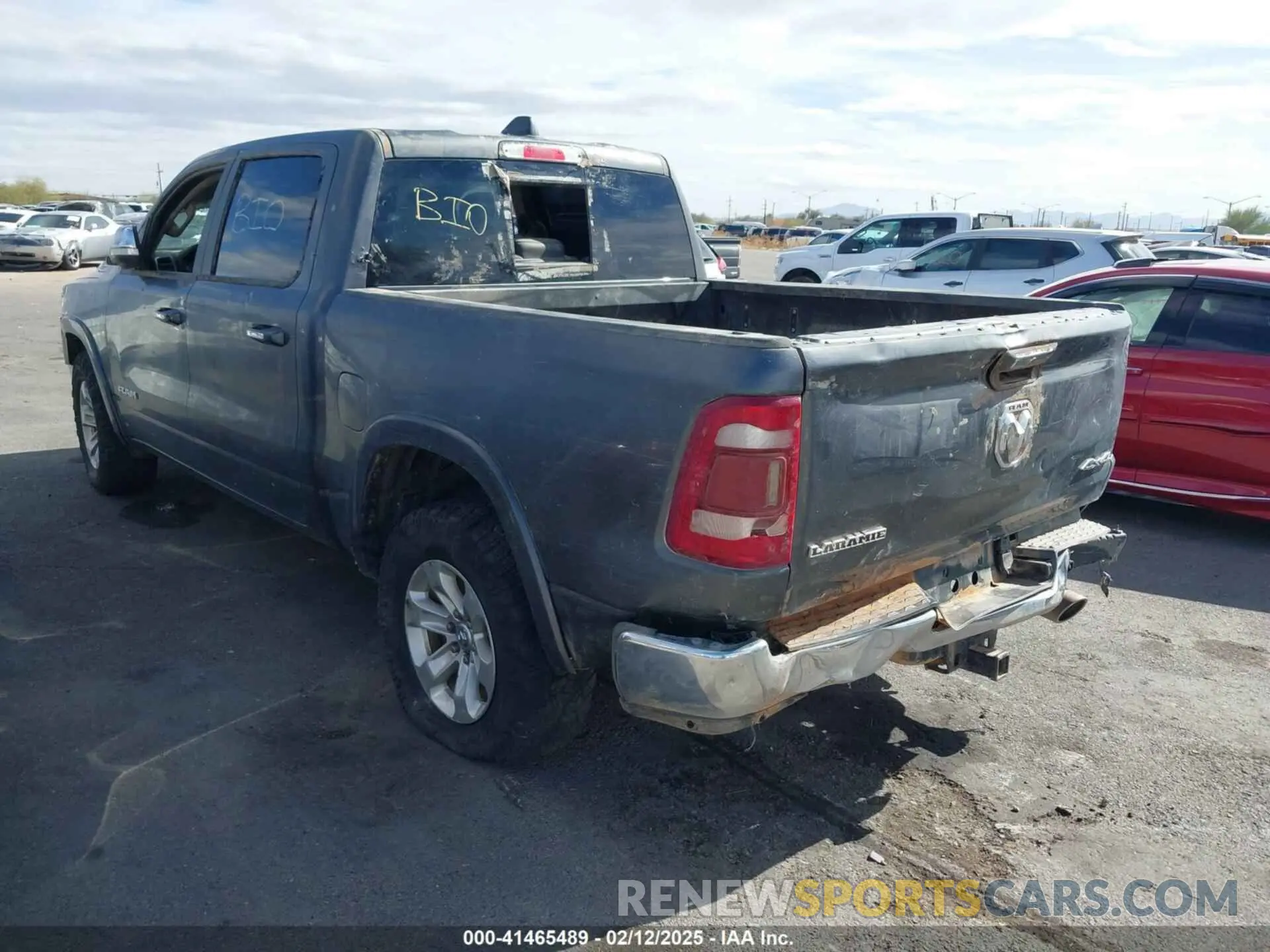 3 Photograph of a damaged car 1C6SRFJT5LN265554 RAM 1500 2020