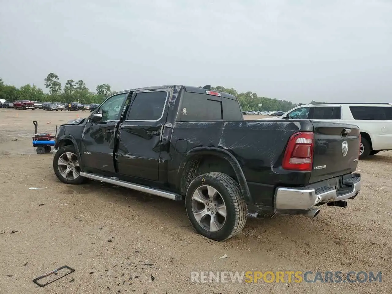 2 Photograph of a damaged car 1C6SRFJT5LN285402 RAM 1500 2020