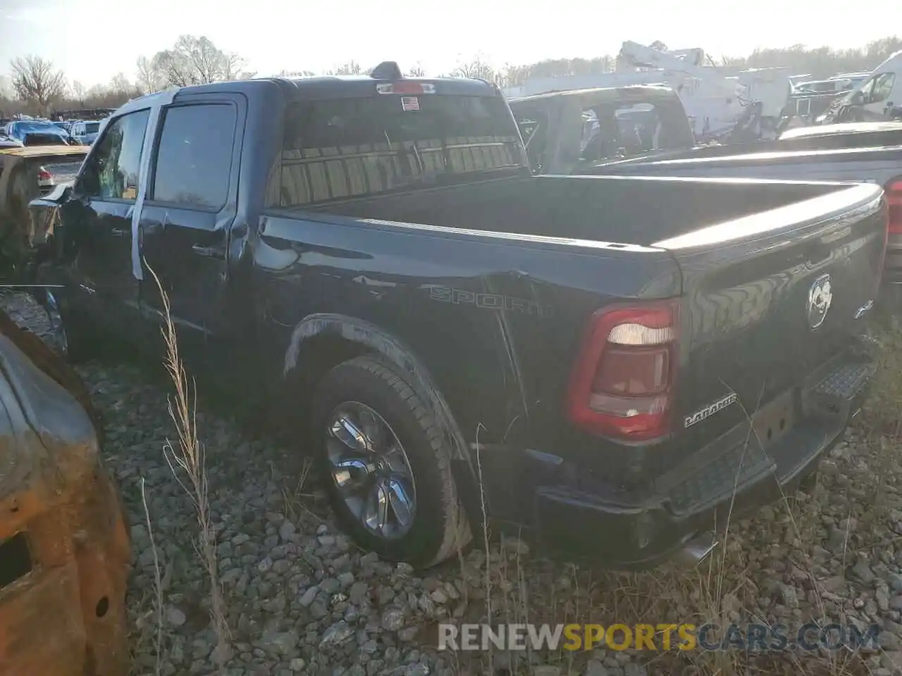 2 Photograph of a damaged car 1C6SRFJT5LN335778 RAM 1500 2020