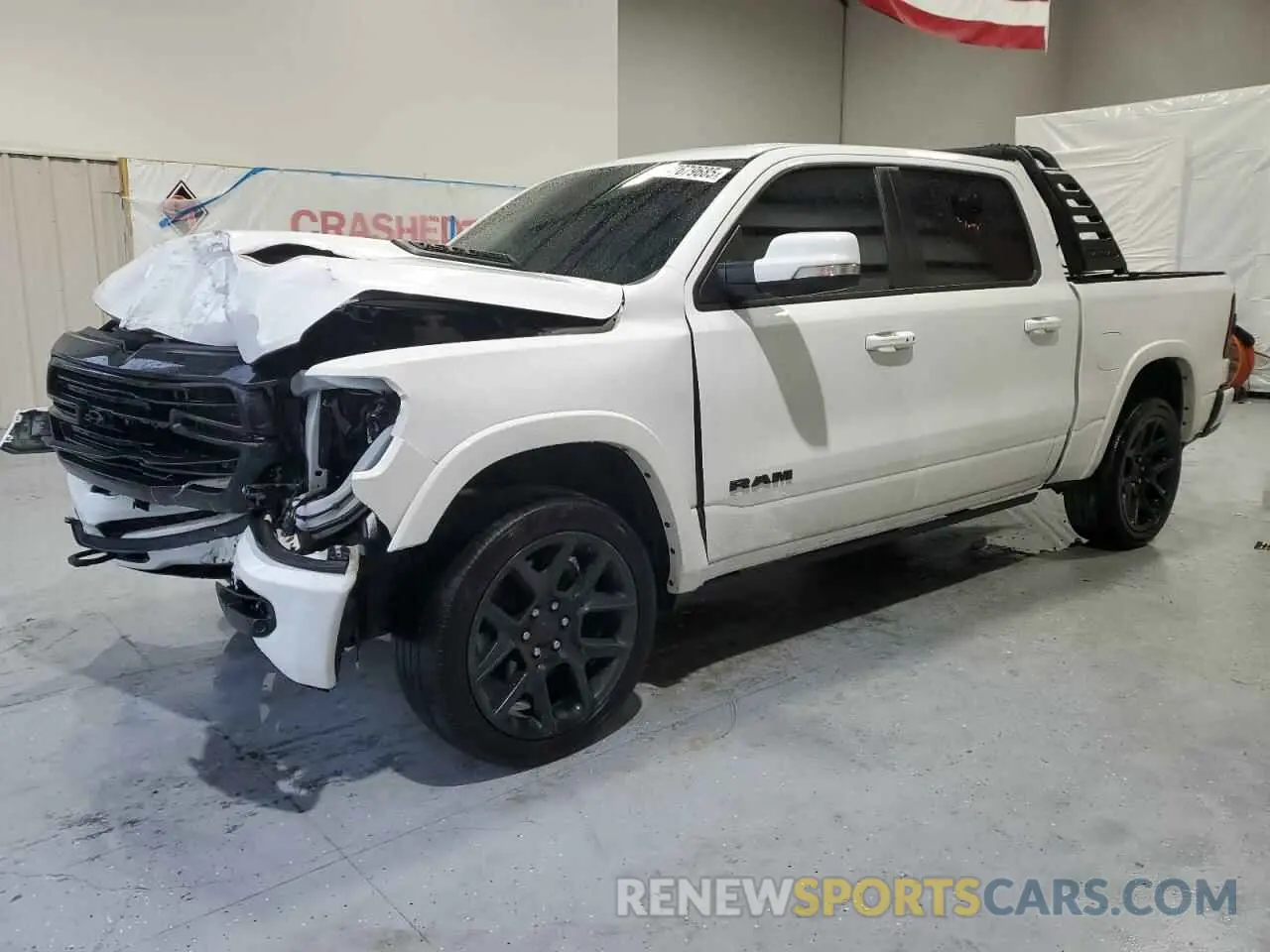 1 Photograph of a damaged car 1C6SRFJT6LN148839 RAM 1500 2020
