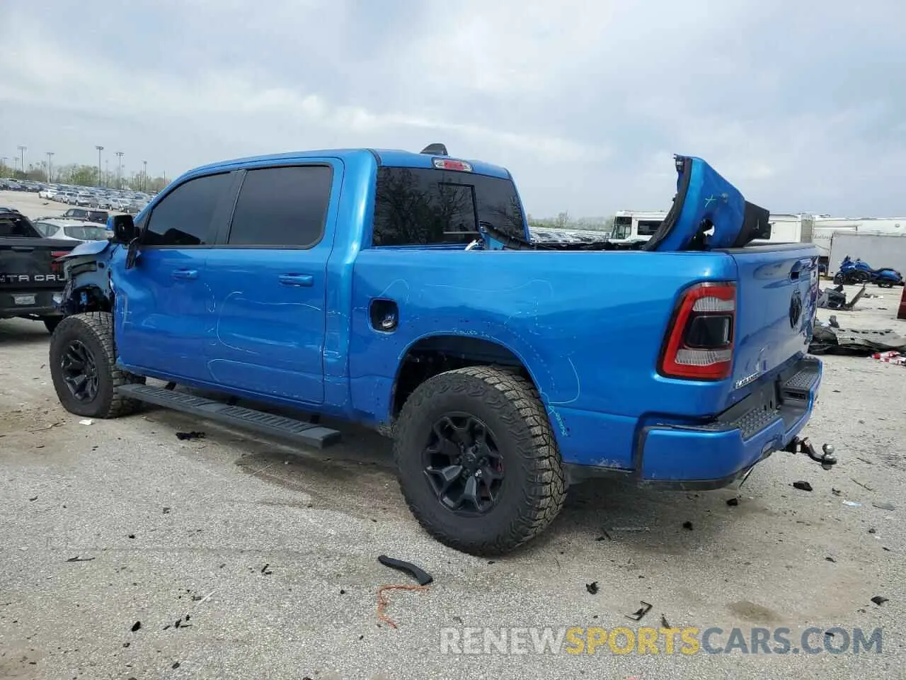 2 Photograph of a damaged car 1C6SRFJT6LN376582 RAM 1500 2020