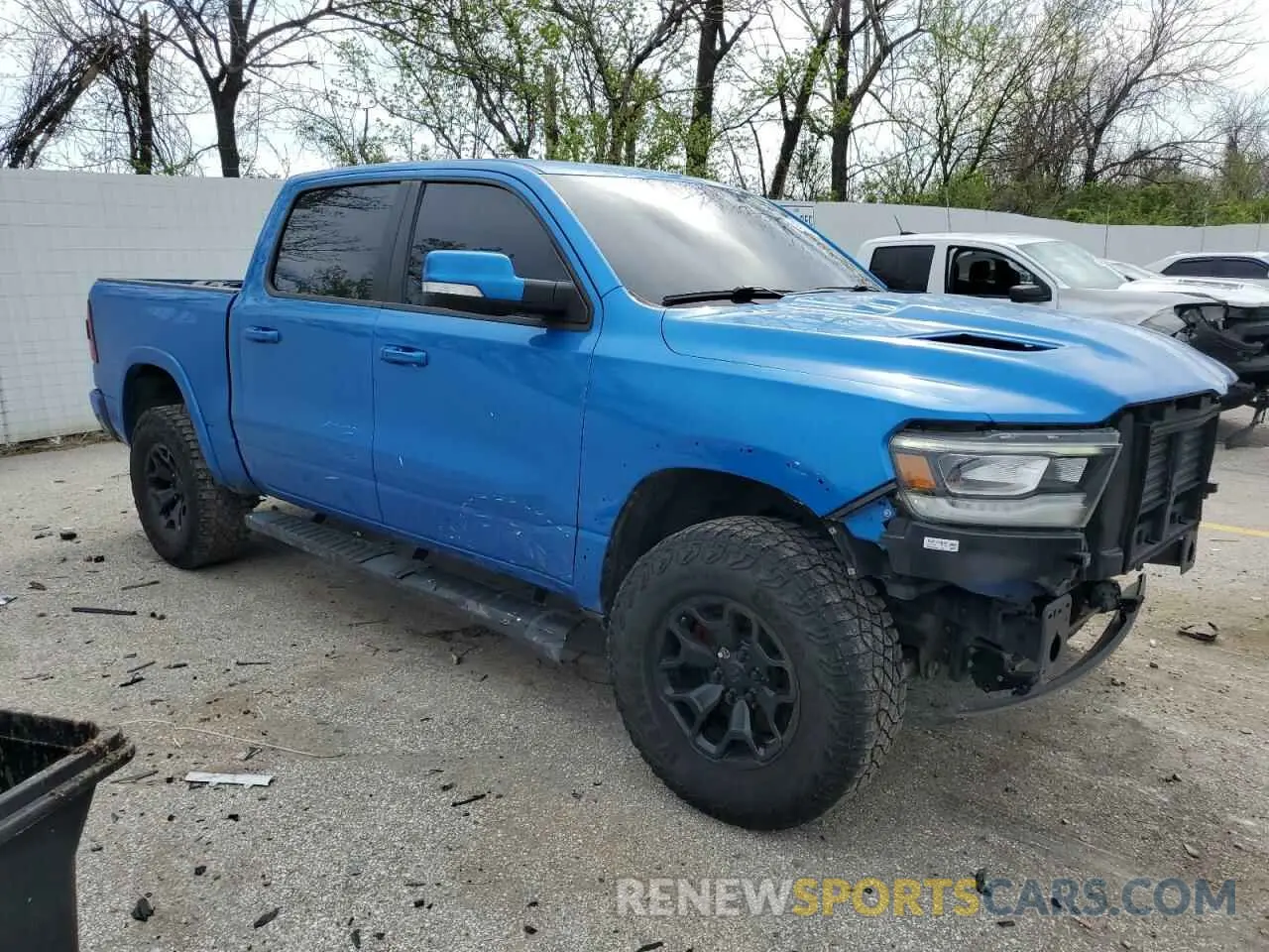 4 Photograph of a damaged car 1C6SRFJT6LN376582 RAM 1500 2020