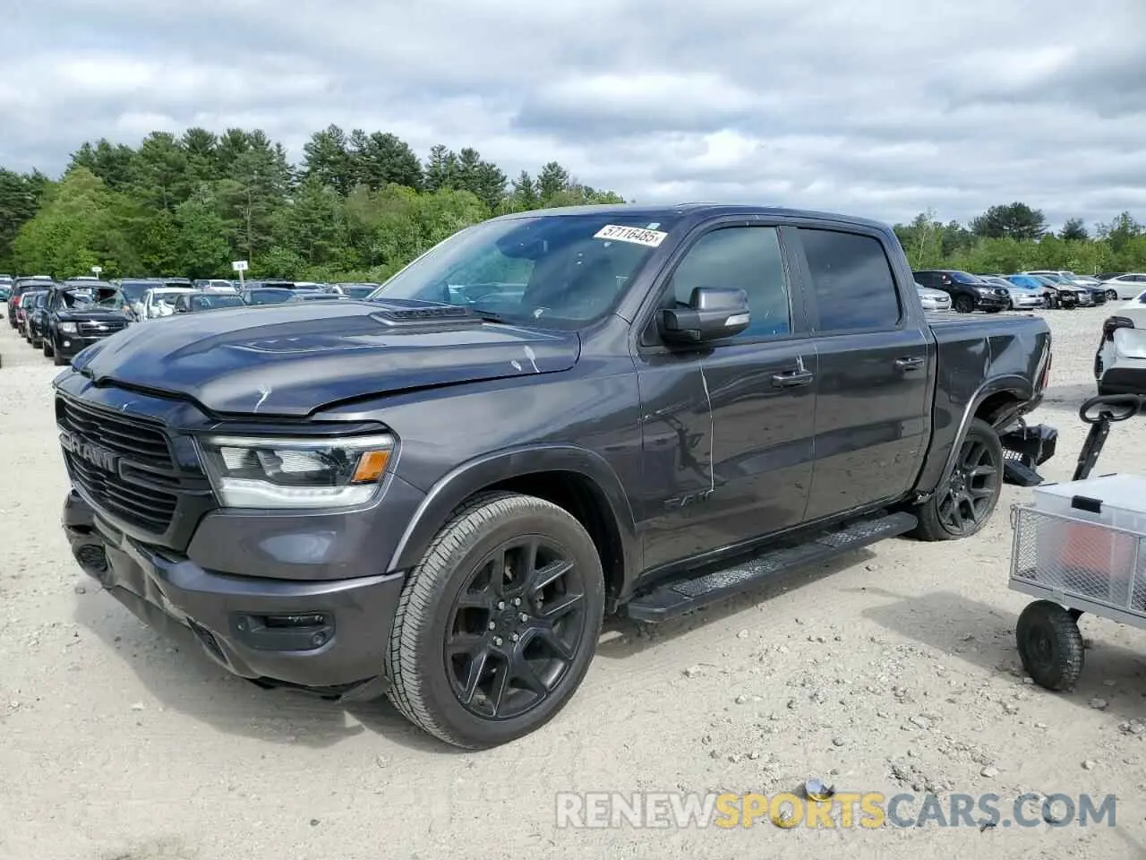 1 Photograph of a damaged car 1C6SRFJT7LN319596 RAM 1500 2020