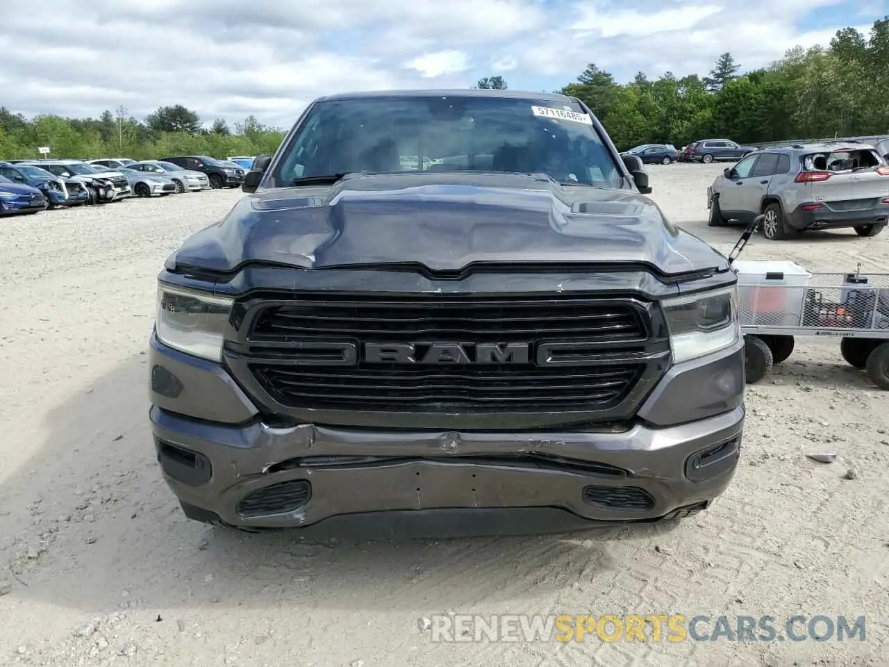 5 Photograph of a damaged car 1C6SRFJT7LN319596 RAM 1500 2020