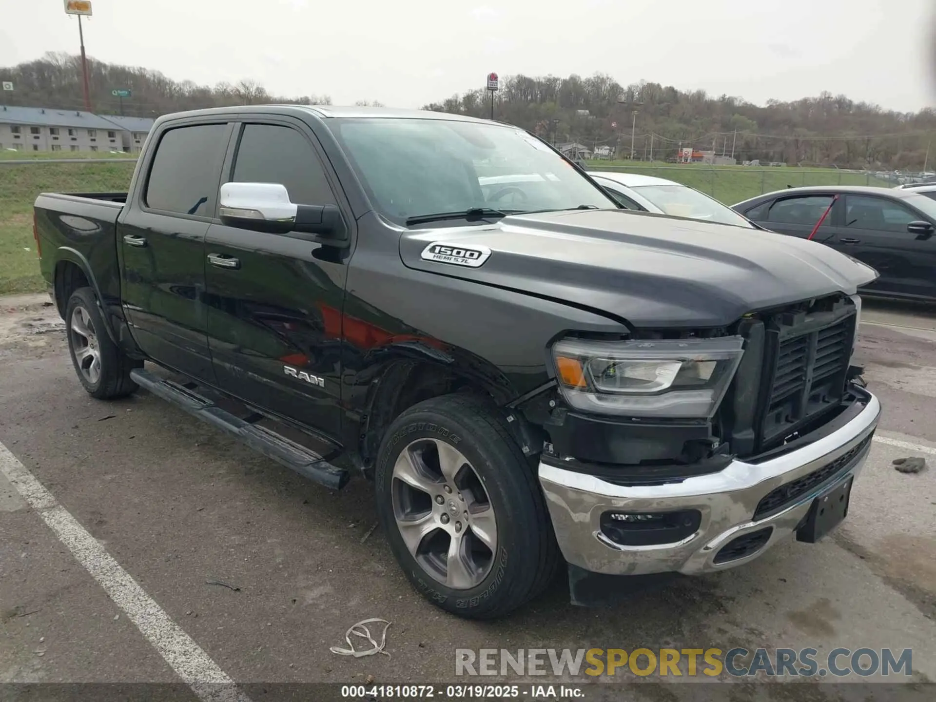 1 Photograph of a damaged car 1C6SRFJT8LN419772 RAM 1500 2020