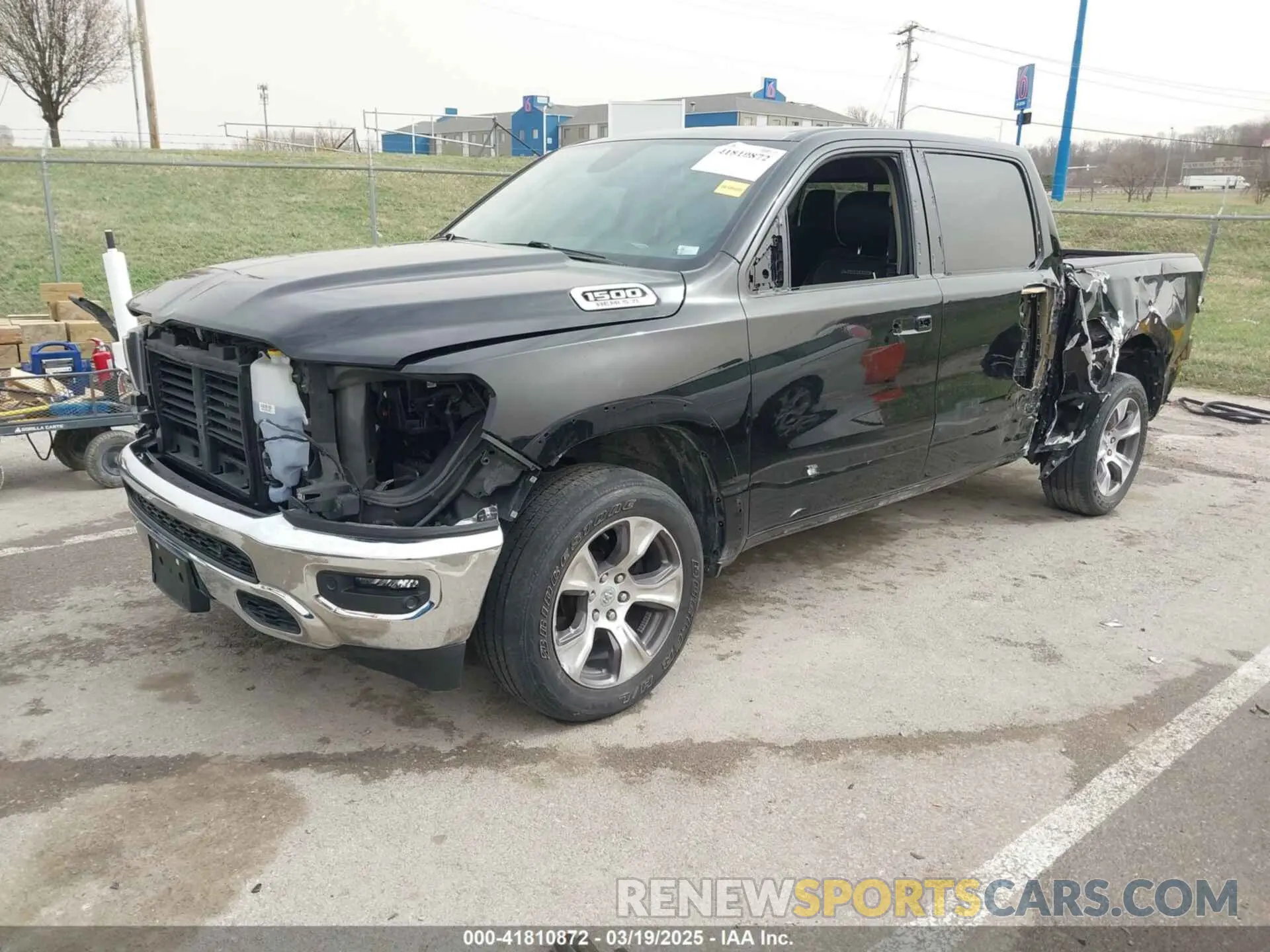 2 Photograph of a damaged car 1C6SRFJT8LN419772 RAM 1500 2020