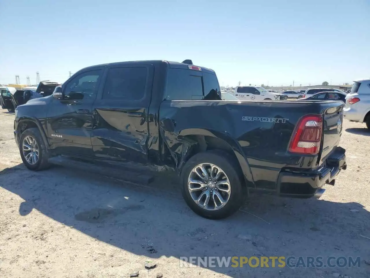 2 Photograph of a damaged car 1C6SRFJT9LN157101 RAM 1500 2020