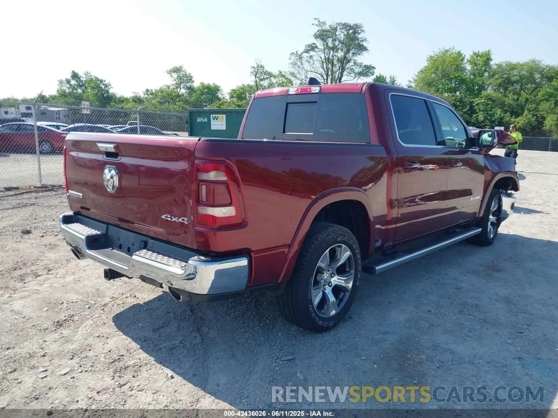 4 Photograph of a damaged car 1C6SRFJT9LN236221 RAM 1500 2020