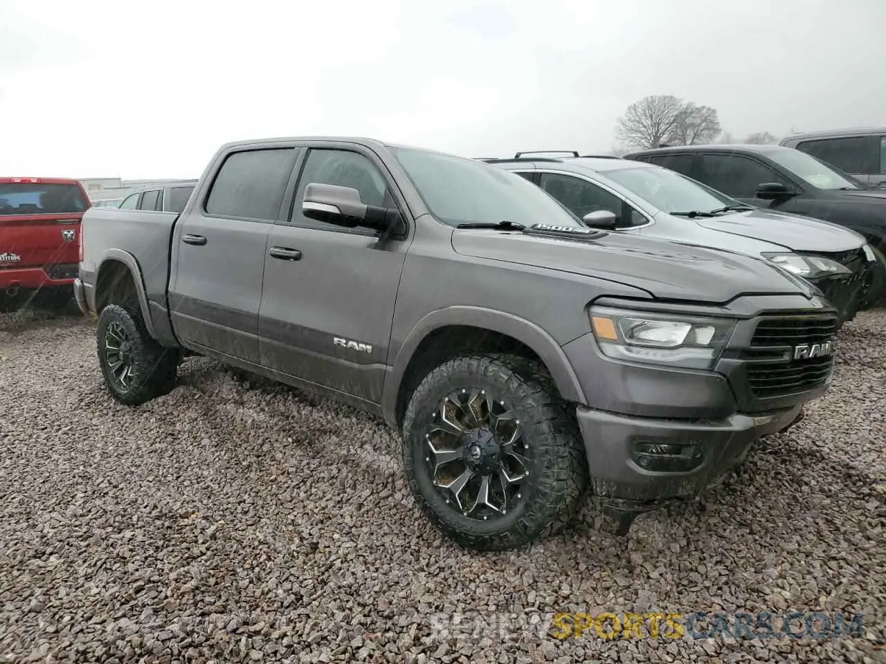 4 Photograph of a damaged car 1C6SRFJT9LN341857 RAM 1500 2020