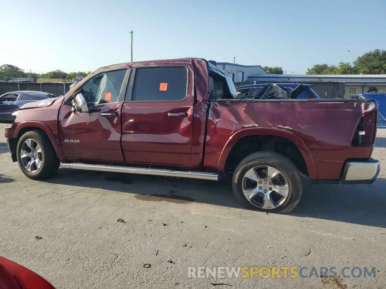 2 Photograph of a damaged car 1C6SRFJT9LN388788 RAM 1500 2020