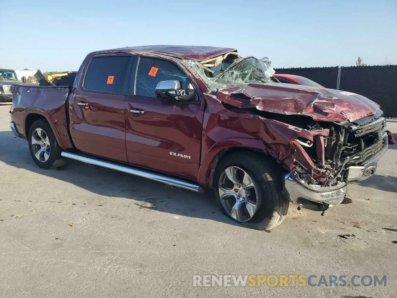 4 Photograph of a damaged car 1C6SRFJT9LN388788 RAM 1500 2020