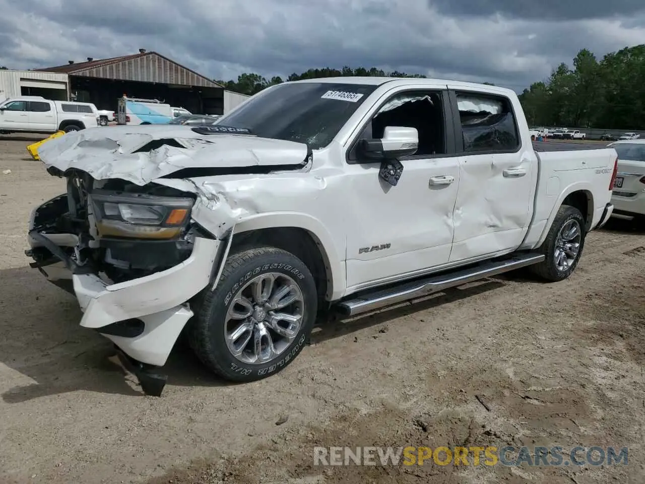 1 Photograph of a damaged car 1C6SRFJT9LN391058 RAM 1500 2020