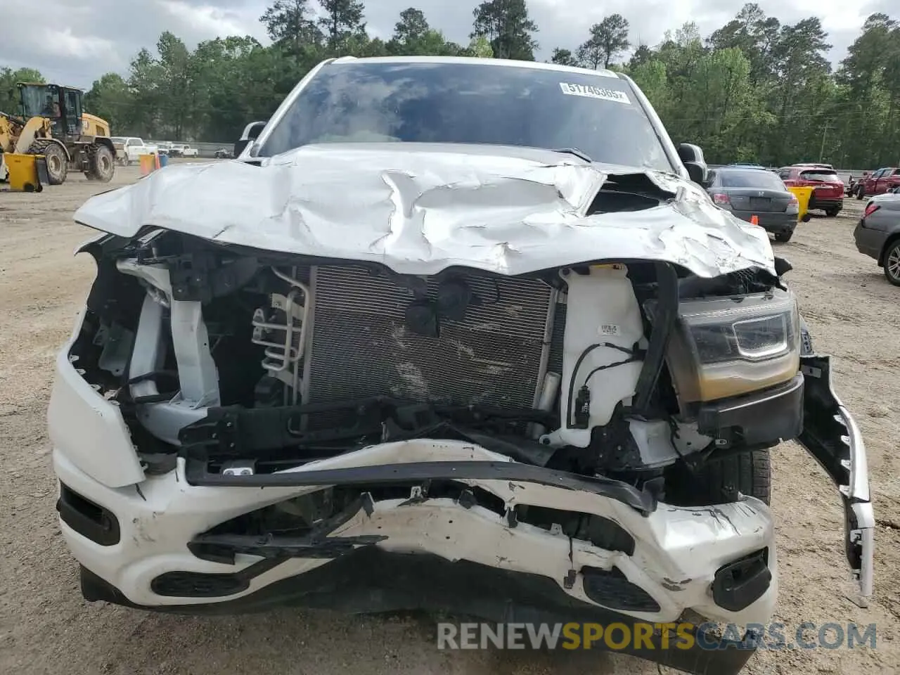 5 Photograph of a damaged car 1C6SRFJT9LN391058 RAM 1500 2020