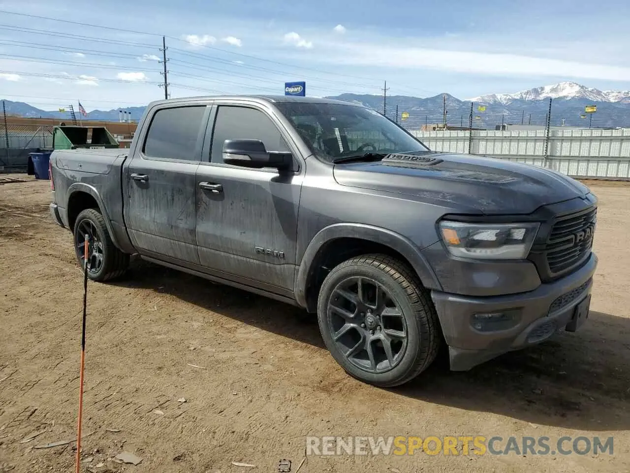 4 Photograph of a damaged car 1C6SRFJTXLN111602 RAM 1500 2020