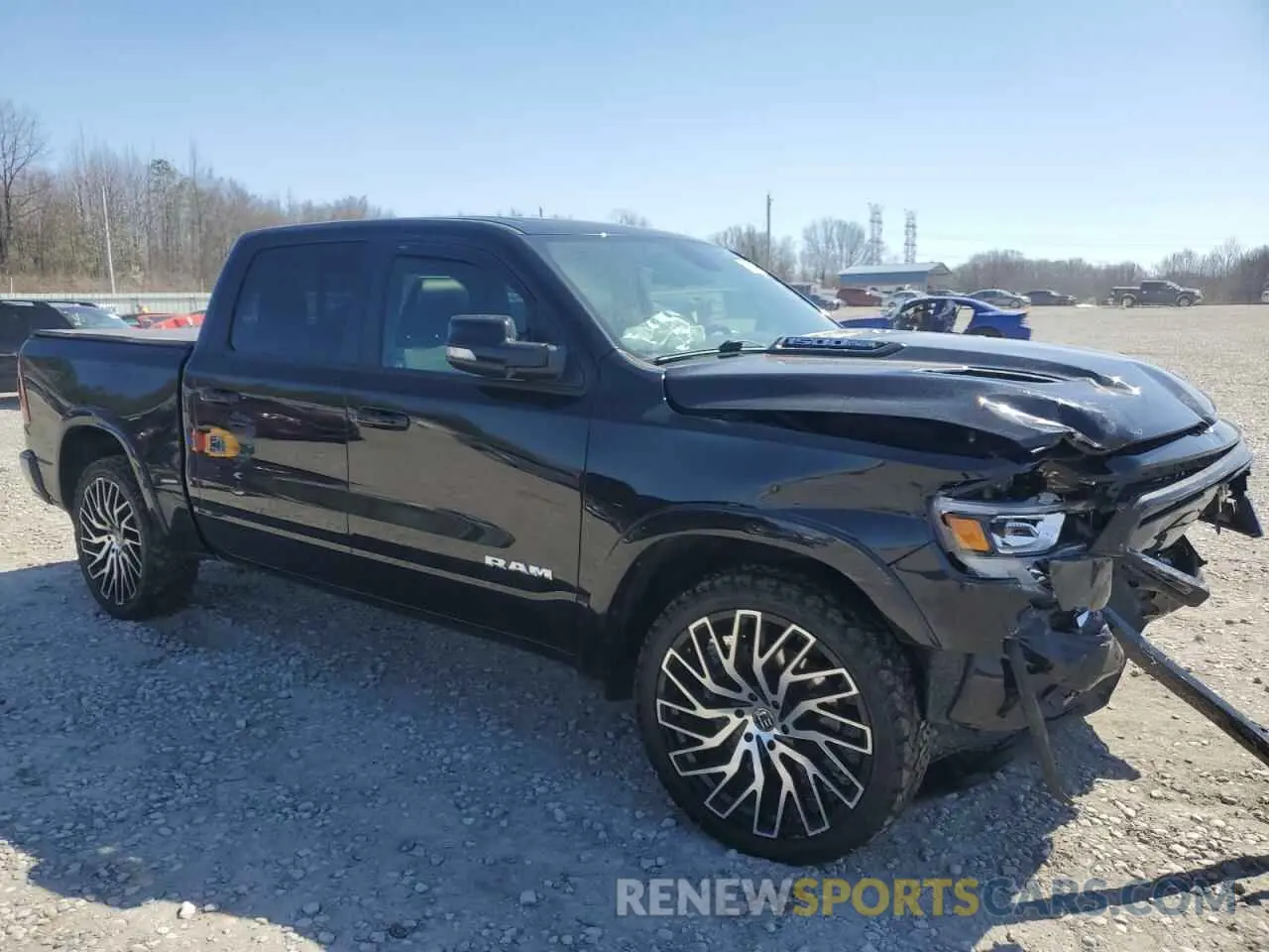 4 Photograph of a damaged car 1C6SRFJTXLN157284 RAM 1500 2020