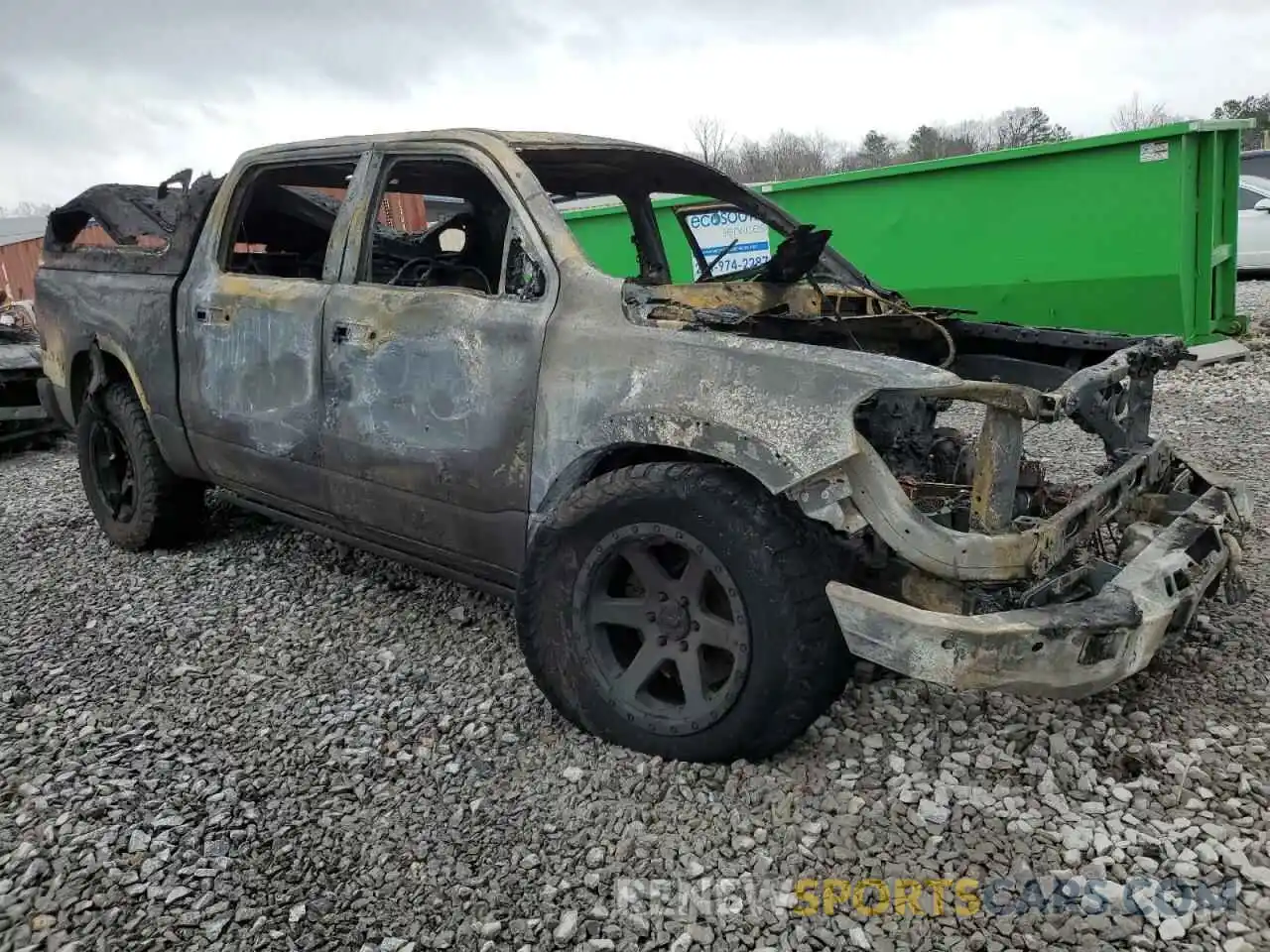 4 Photograph of a damaged car 1C6SRFKM2LN201396 RAM 1500 2020