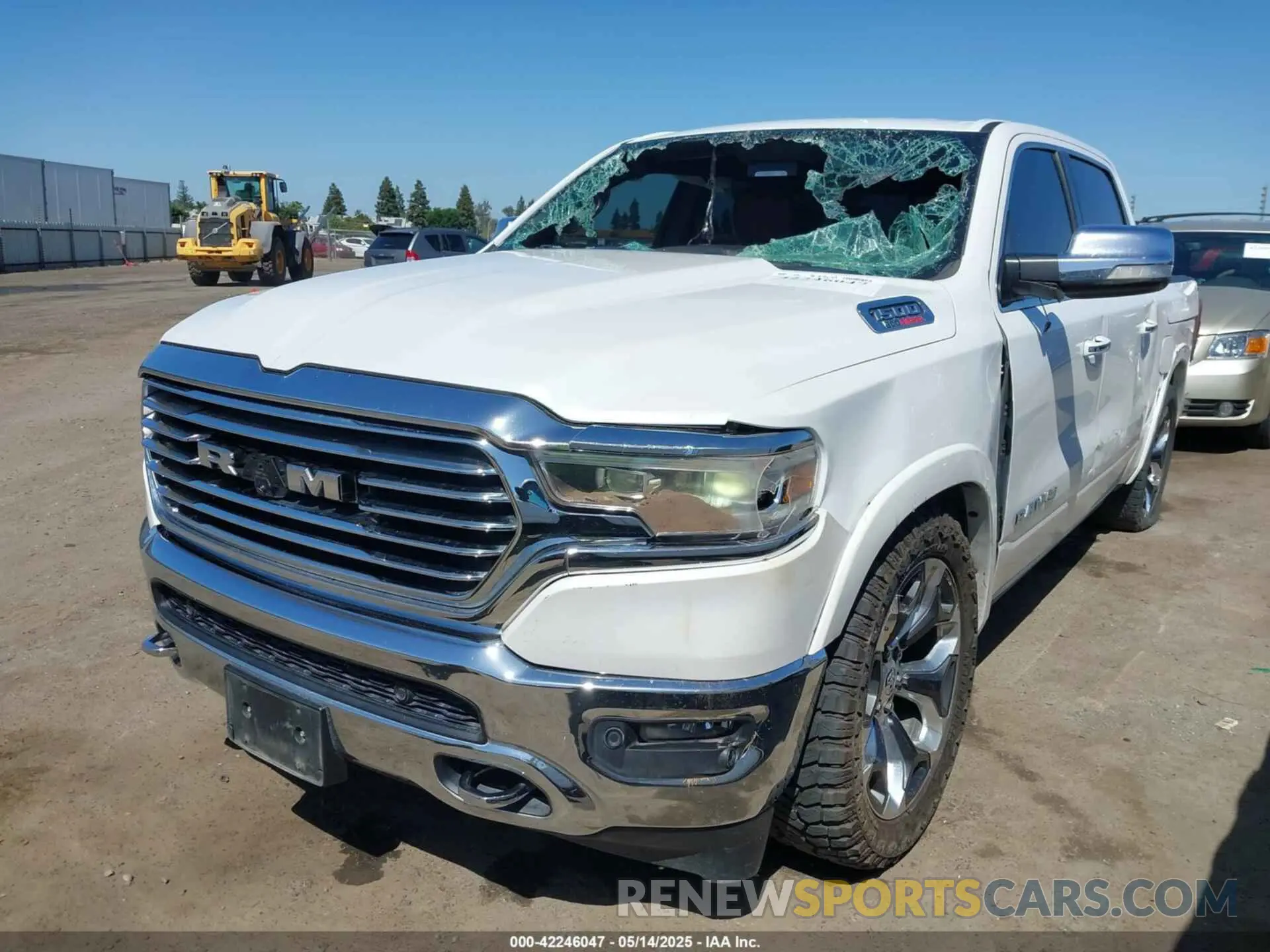 2 Photograph of a damaged car 1C6SRFKM9LN229373 RAM 1500 2020