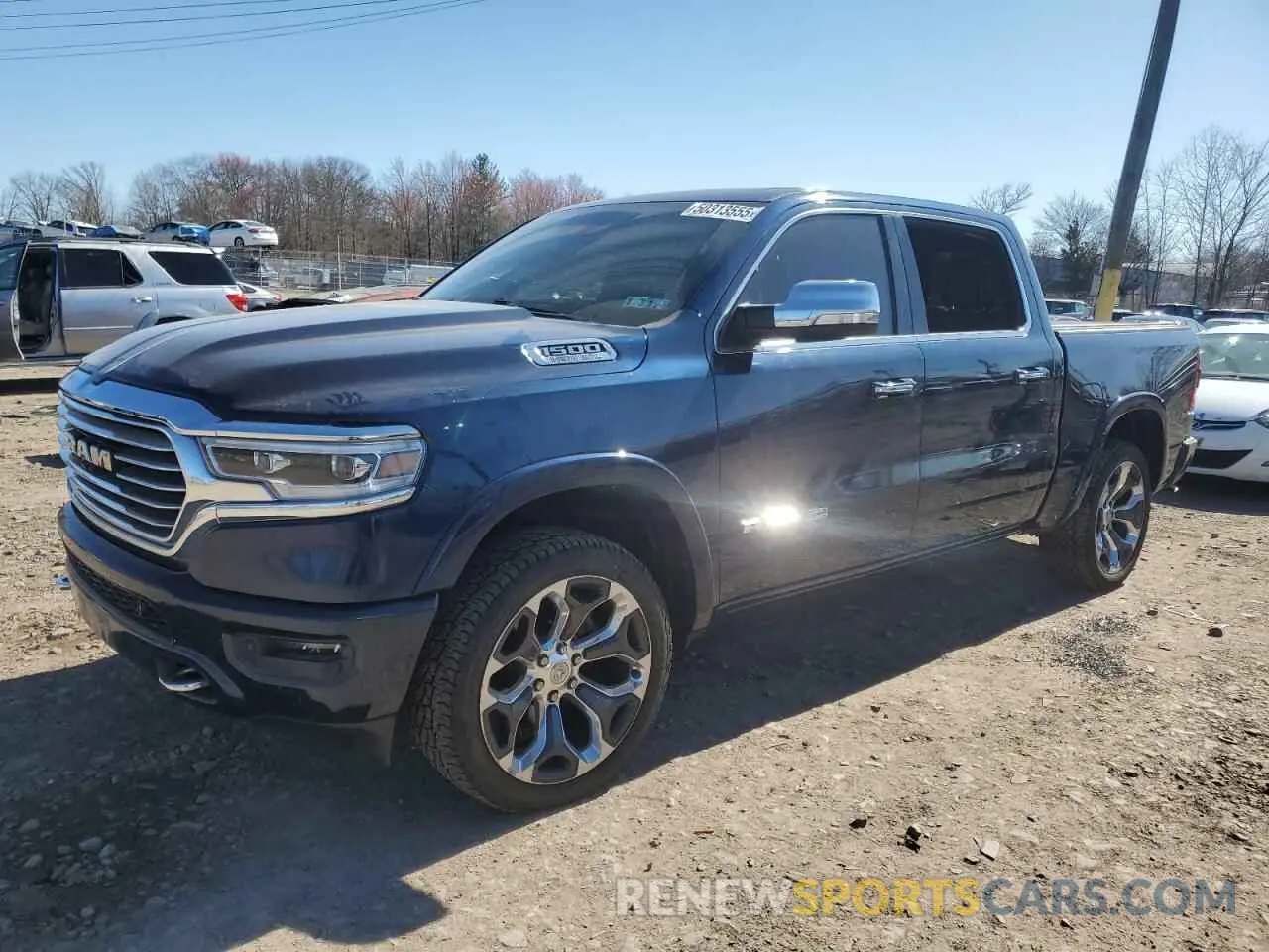 1 Photograph of a damaged car 1C6SRFKT0LN164260 RAM 1500 2020
