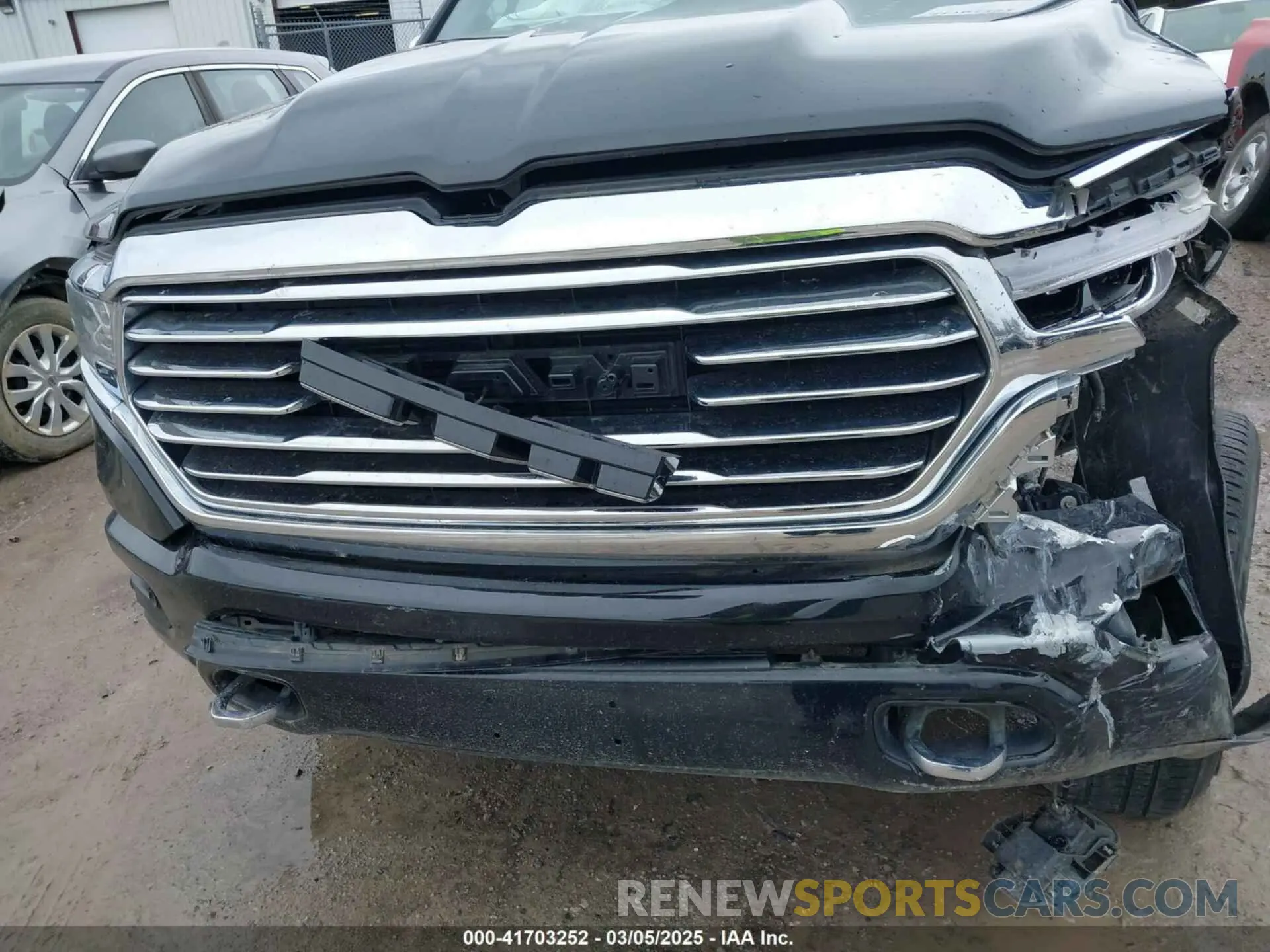 17 Photograph of a damaged car 1C6SRFKT8LN234913 RAM 1500 2020