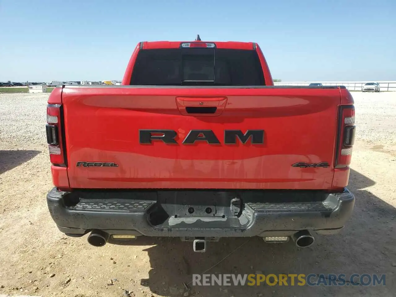 6 Photograph of a damaged car 1C6SRFLM9LN247323 RAM 1500 2020