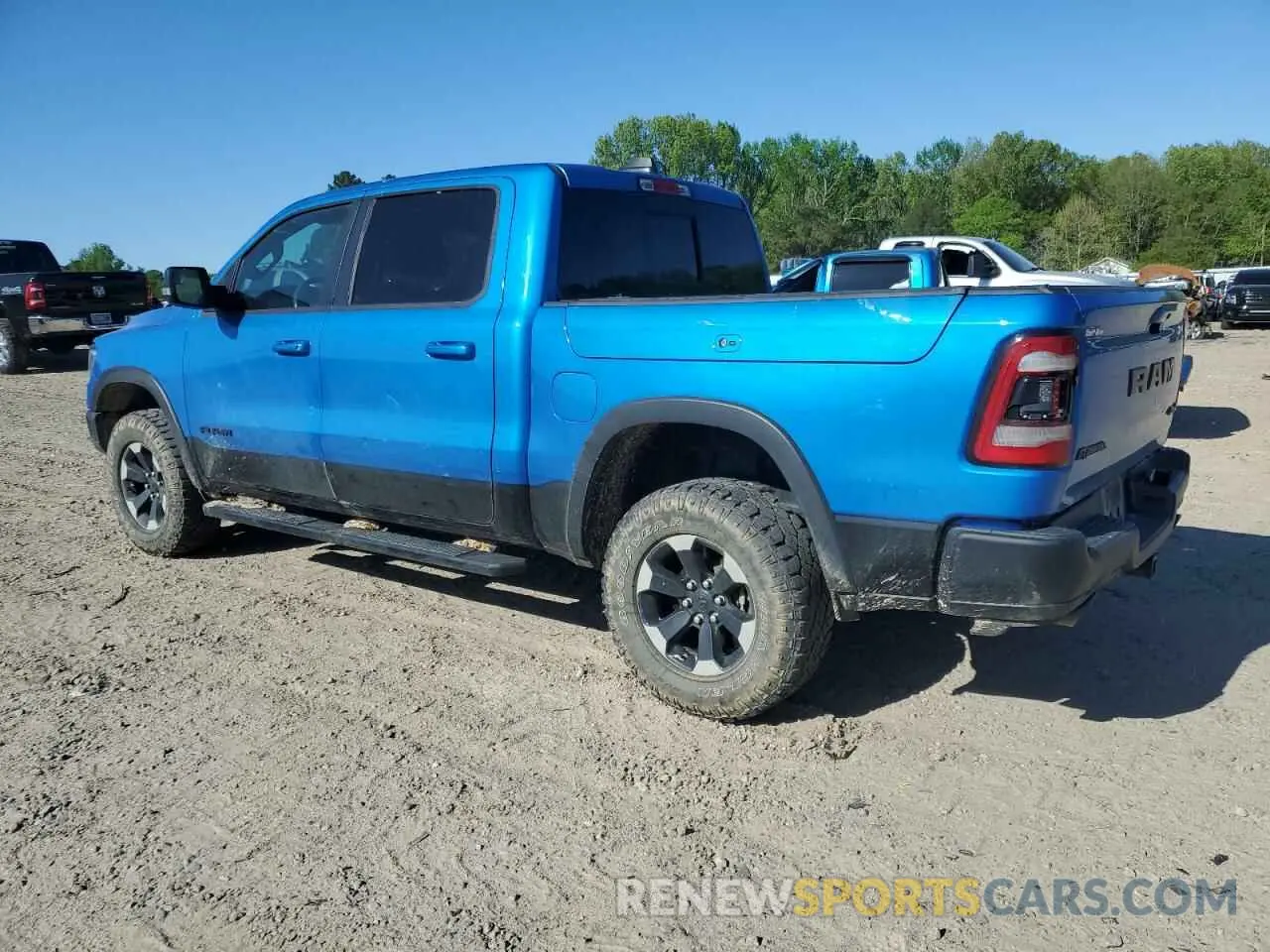2 Photograph of a damaged car 1C6SRFLM9LN359457 RAM 1500 2020