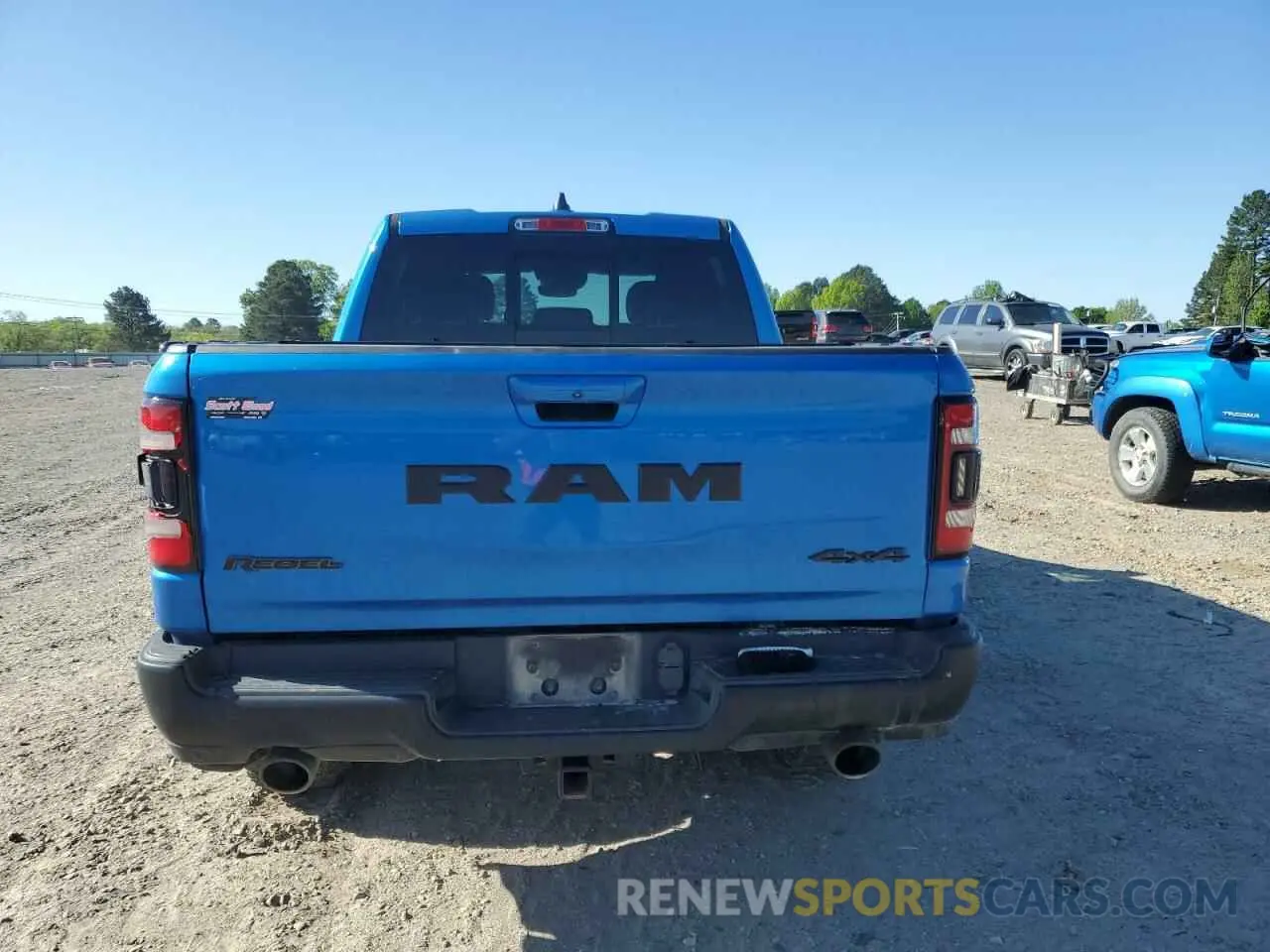 6 Photograph of a damaged car 1C6SRFLM9LN359457 RAM 1500 2020