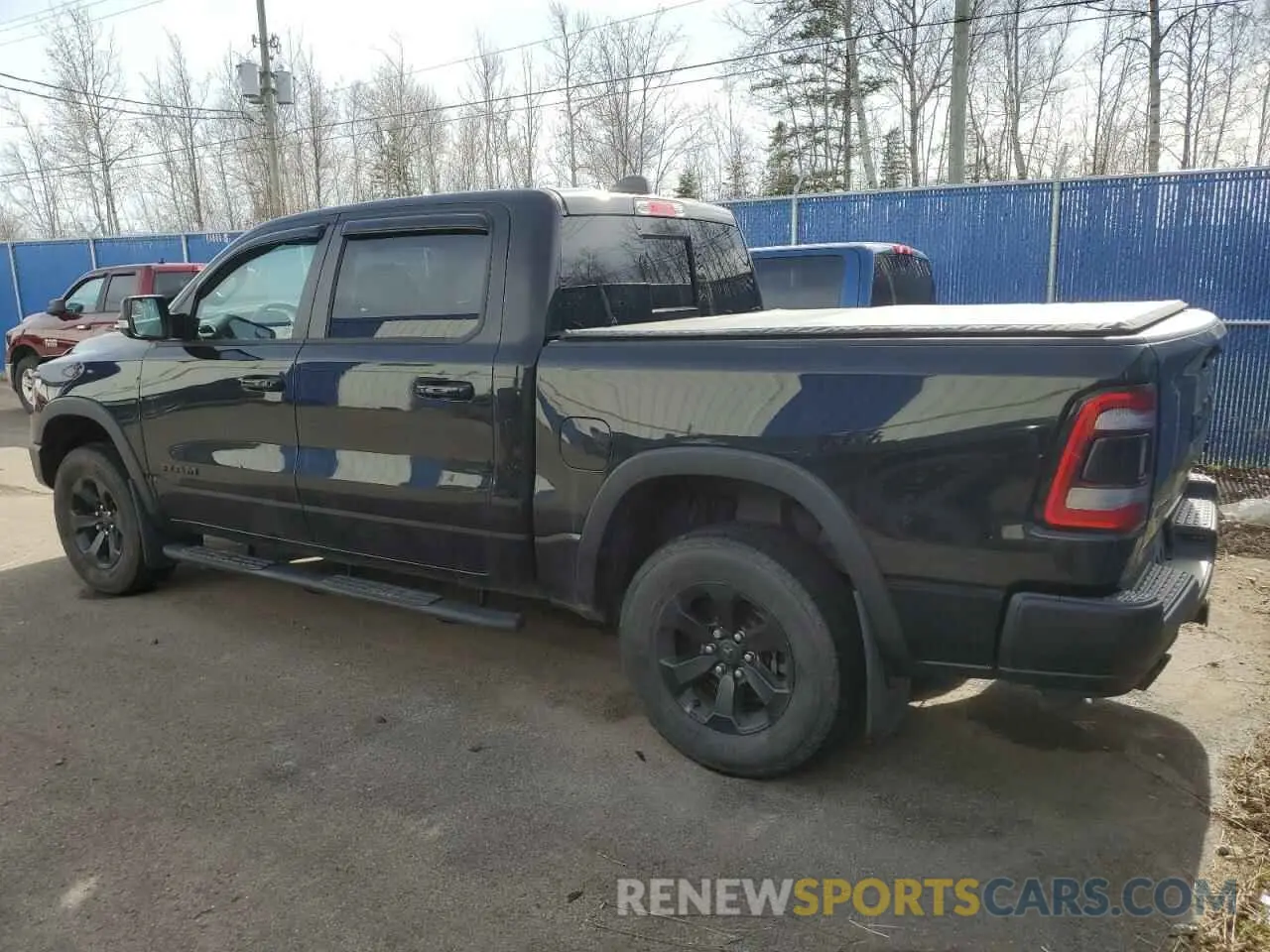 2 Photograph of a damaged car 1C6SRFLT1LN205834 RAM 1500 2020