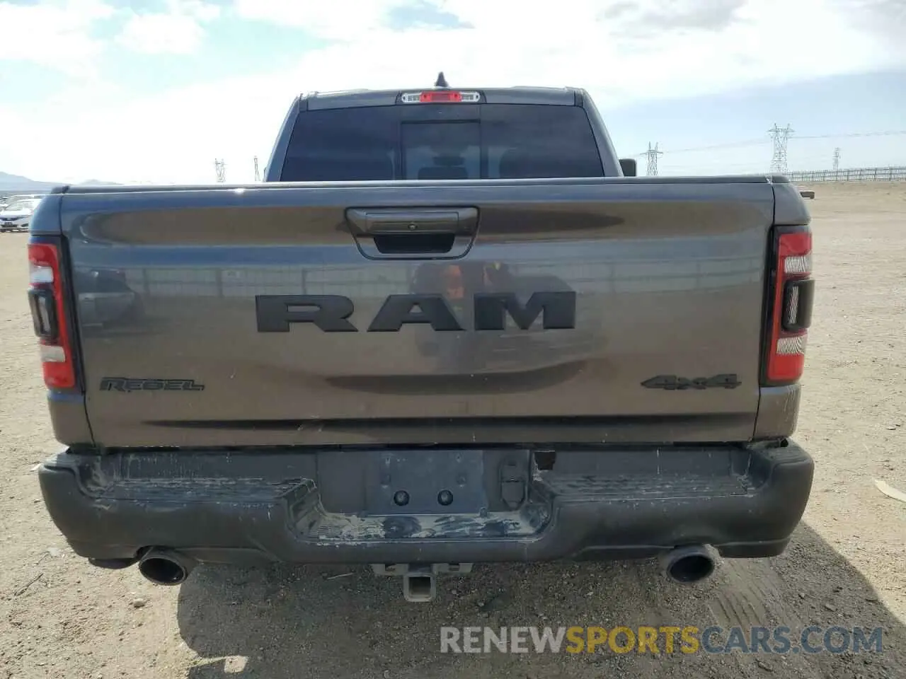 6 Photograph of a damaged car 1C6SRFLT1LN214727 RAM 1500 2020