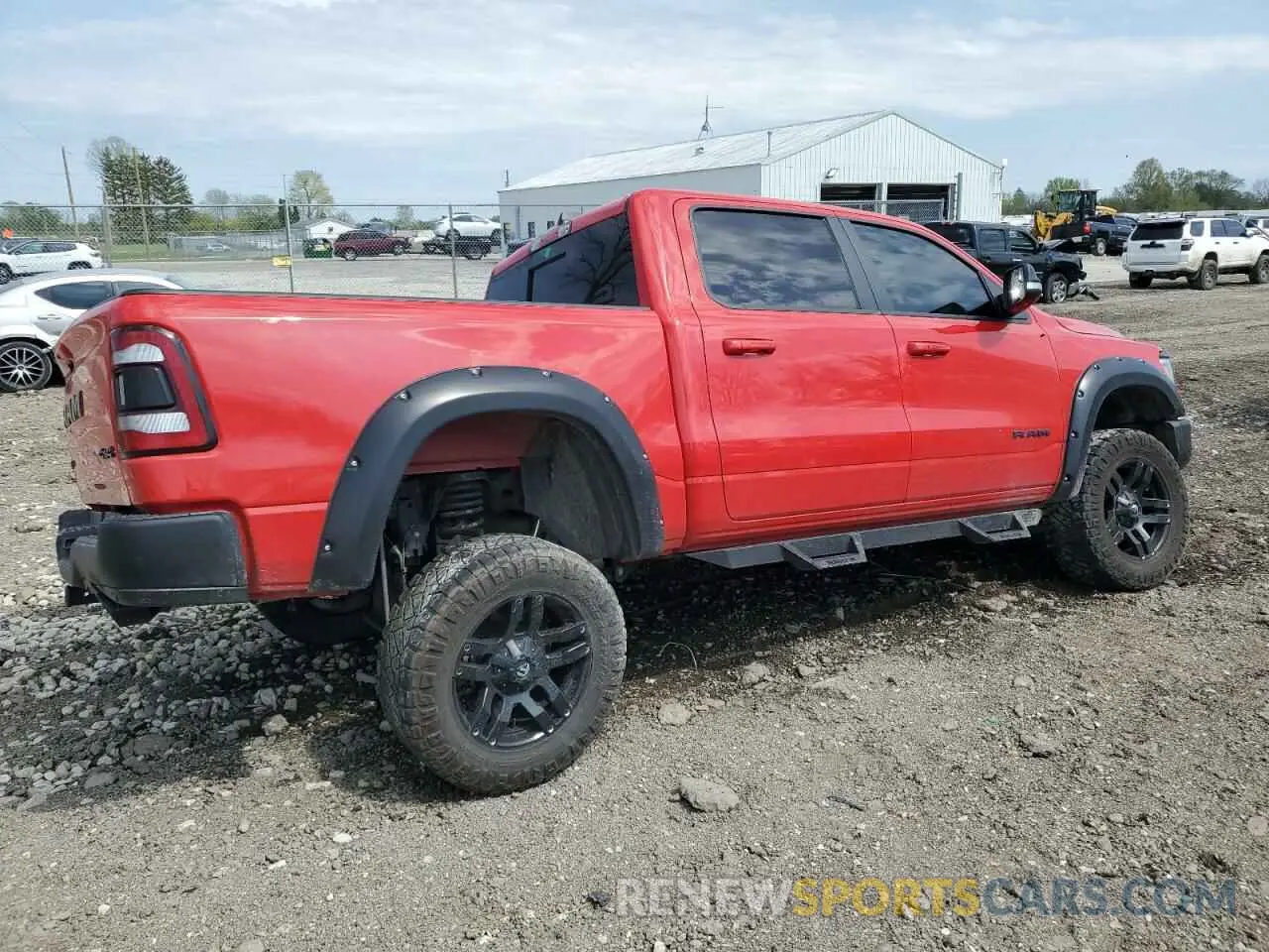 3 Photograph of a damaged car 1C6SRFLT2LN136118 RAM 1500 2020