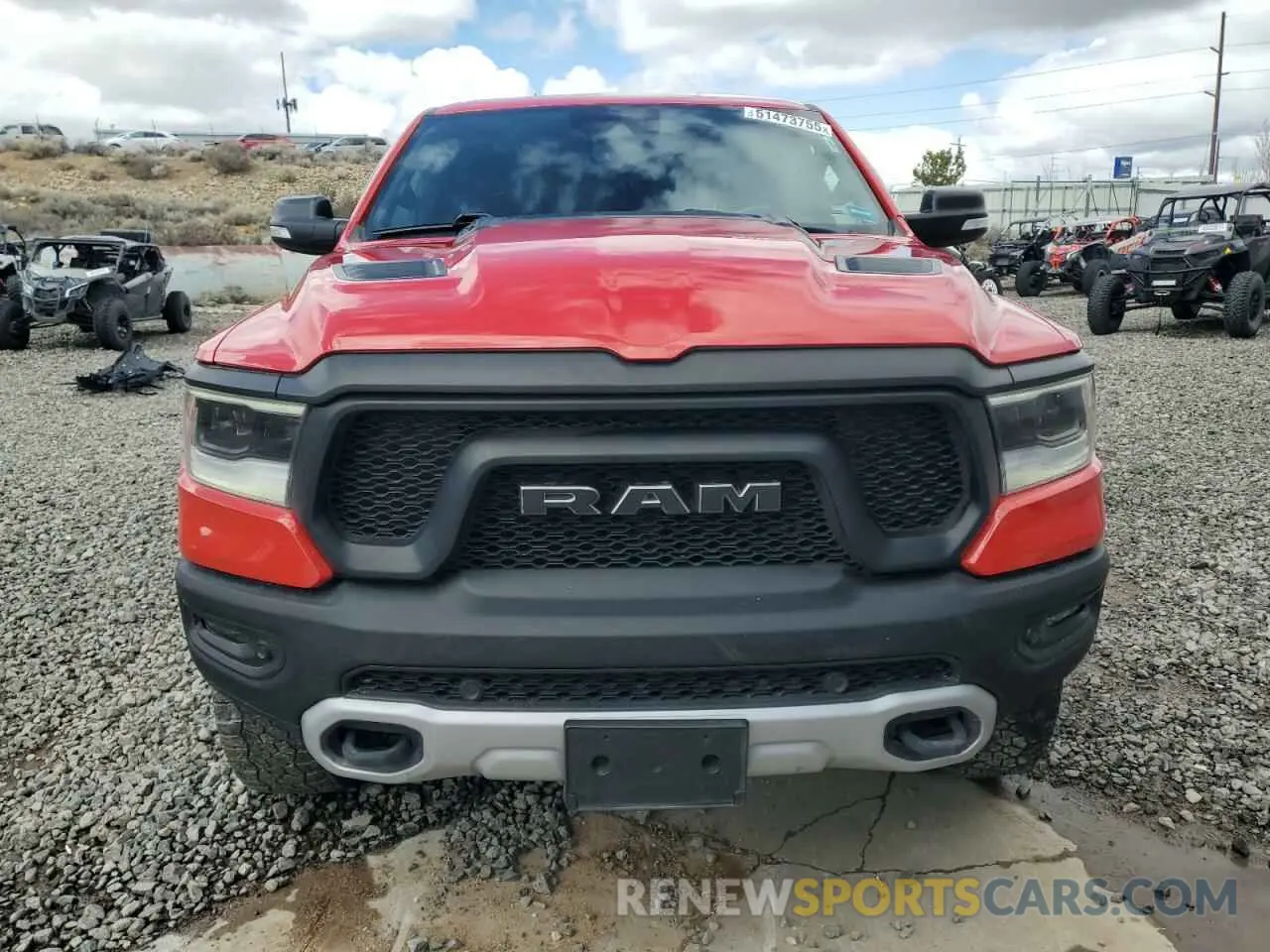 5 Photograph of a damaged car 1C6SRFLT3LN356786 RAM 1500 2020