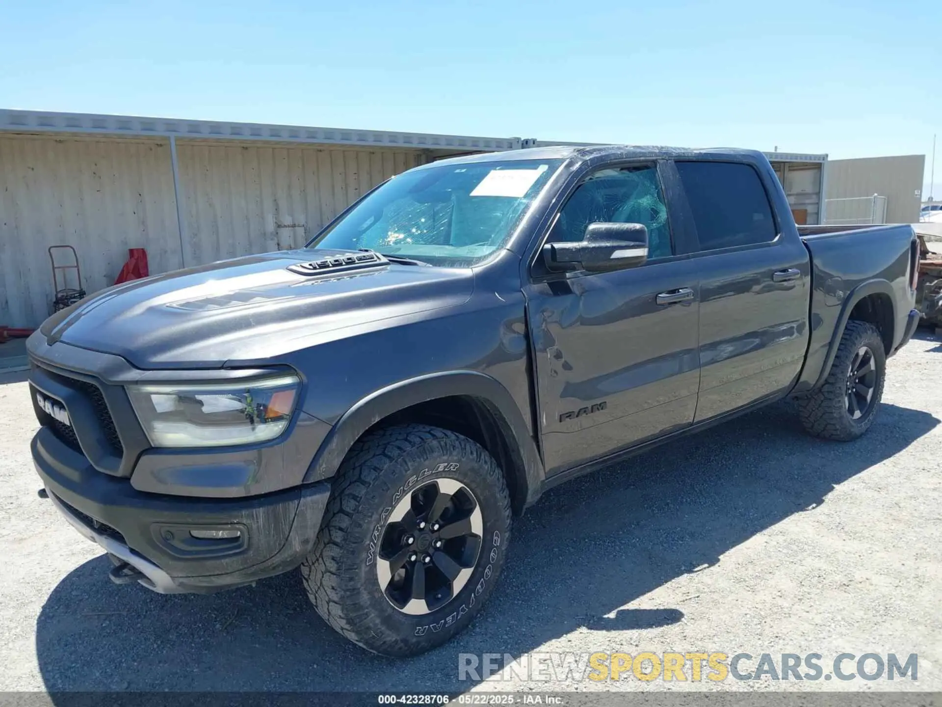 2 Photograph of a damaged car 1C6SRFLT4LN216035 RAM 1500 2020