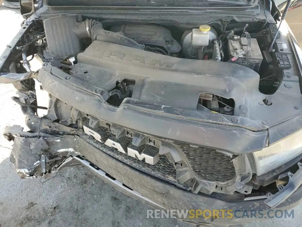 11 Photograph of a damaged car 1C6SRFLT6LN141838 RAM 1500 2020