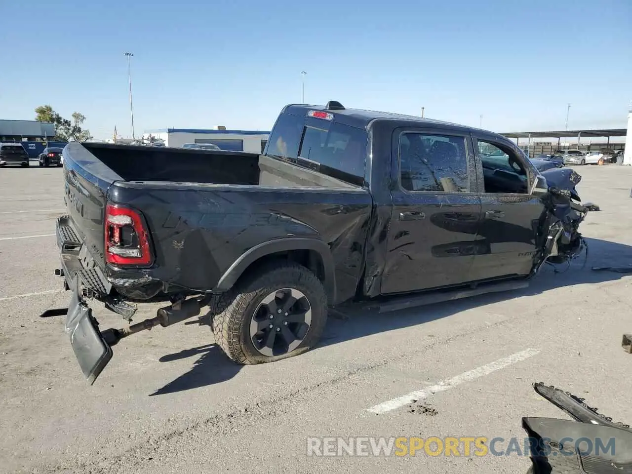 3 Photograph of a damaged car 1C6SRFLT6LN141838 RAM 1500 2020