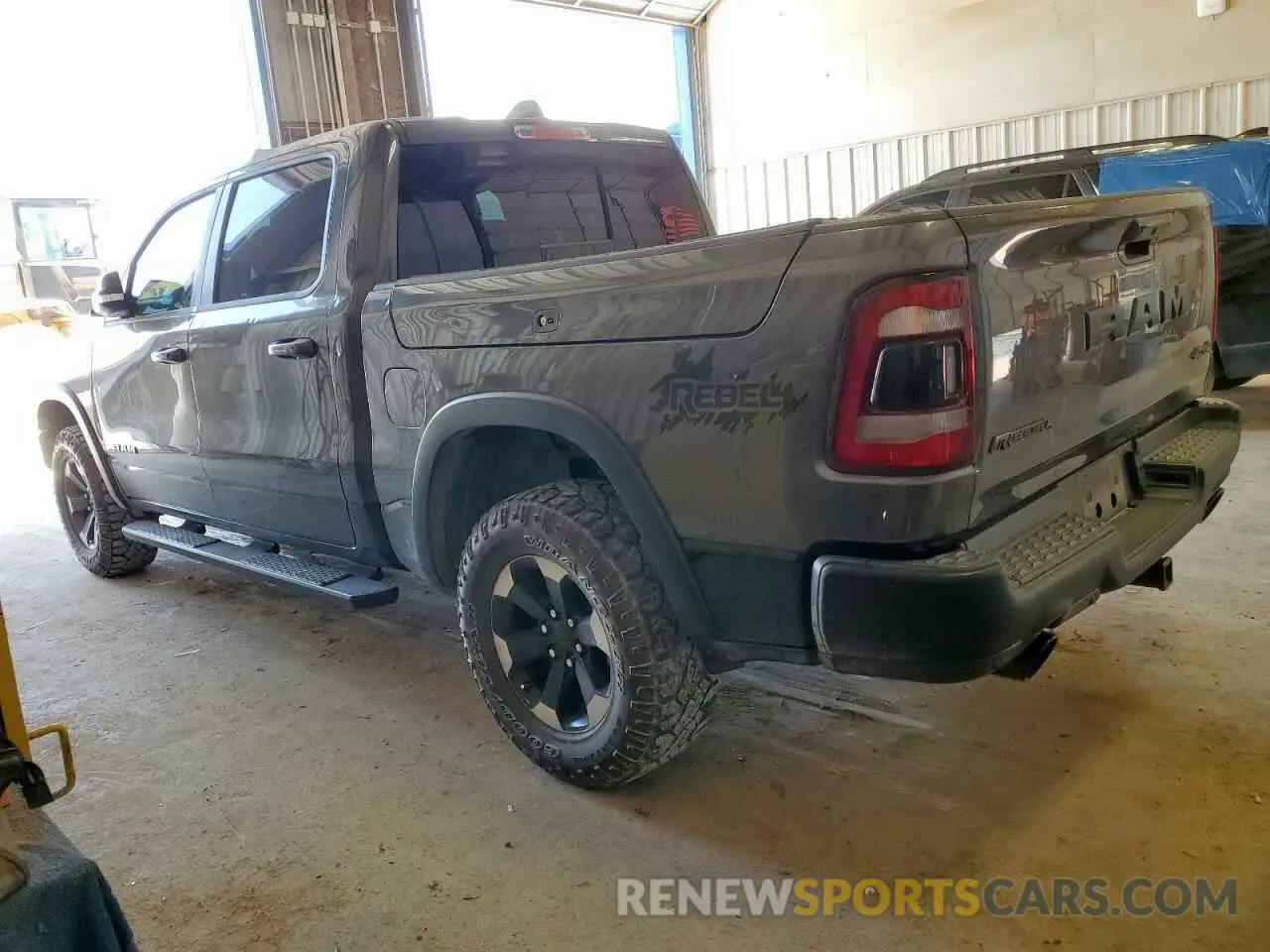 2 Photograph of a damaged car 1C6SRFLT6LN187542 RAM 1500 2020